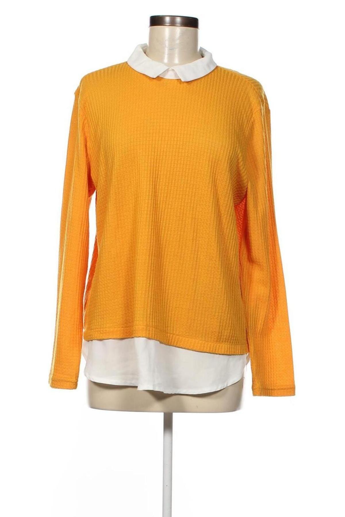 Damen Shirt Fransa, Größe L, Farbe Gelb, Preis 12,28 €