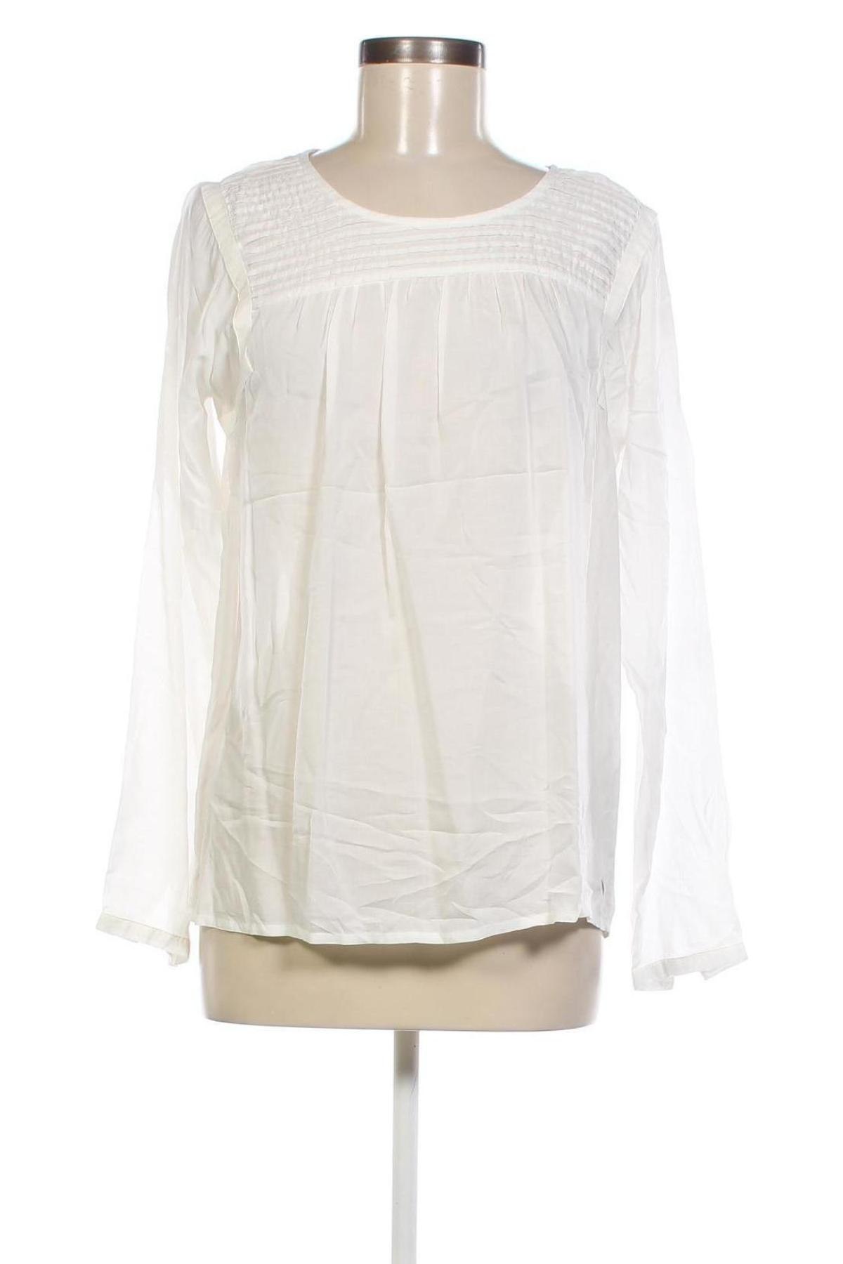 Γυναικεία μπλούζα Garcia Jeans, Μέγεθος M, Χρώμα Λευκό, Τιμή 3,27 €