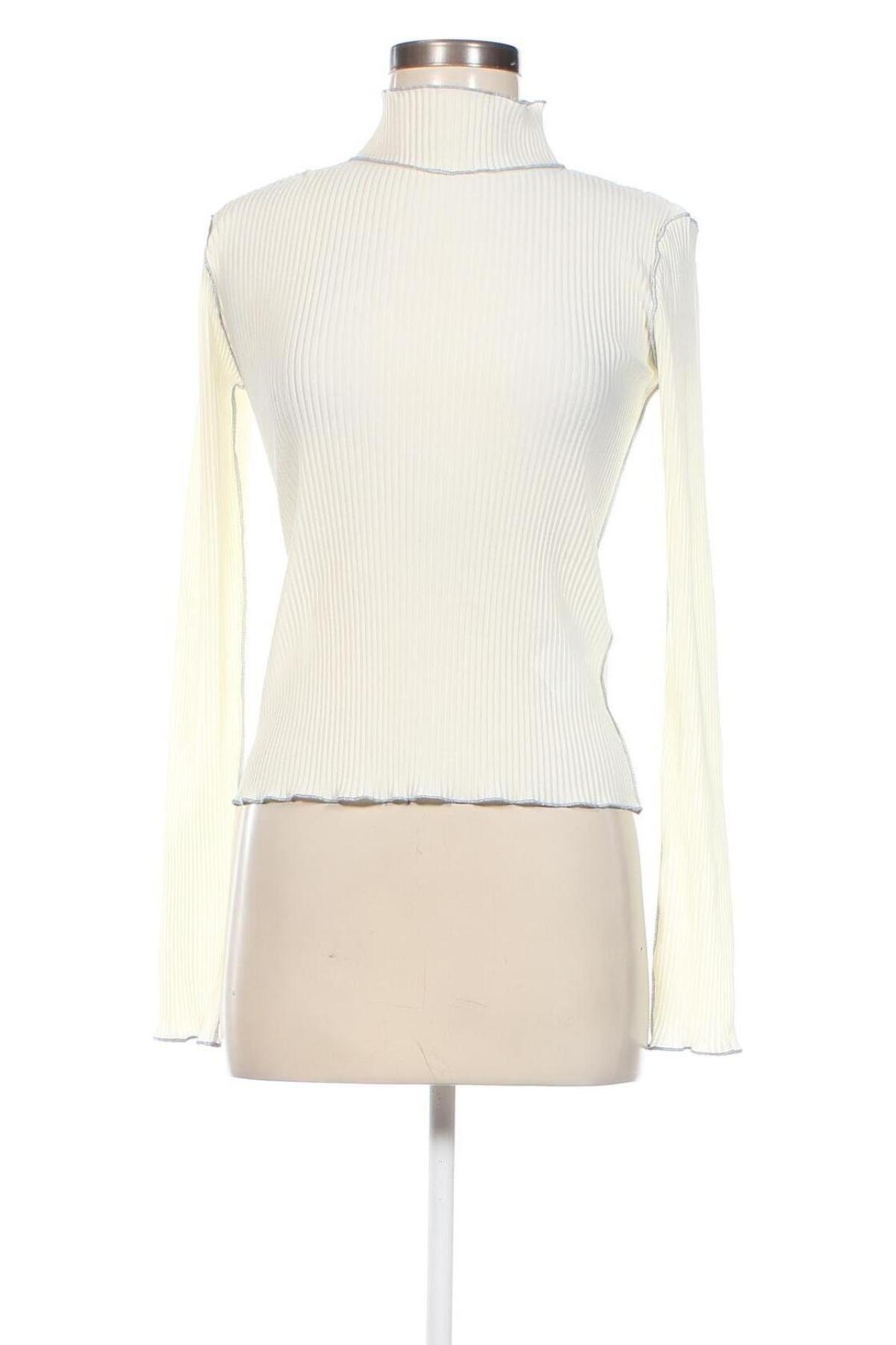 Дамска блуза Gina Tricot, Размер XXS, Цвят Екрю, Цена 7,60 лв.