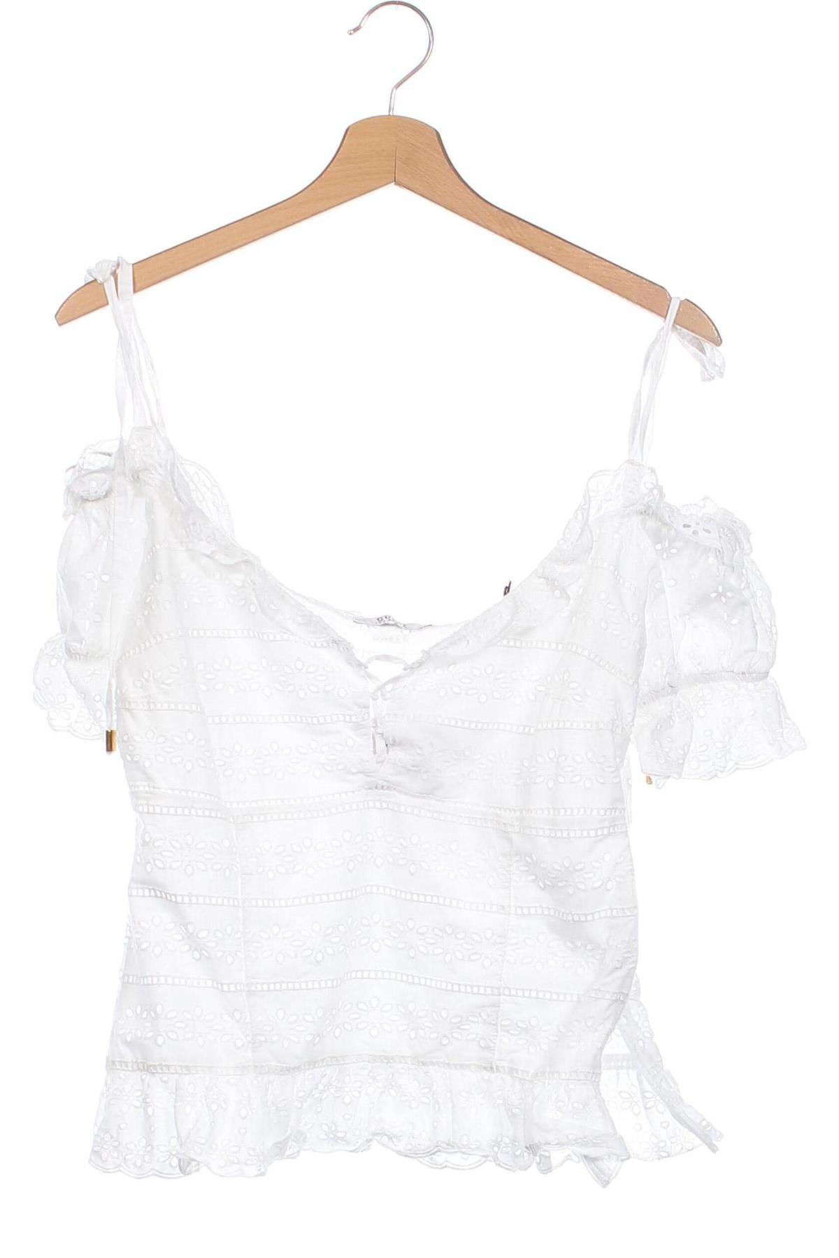 Γυναικεία μπλούζα Guess, Μέγεθος M, Χρώμα Λευκό, Τιμή 48,97 €