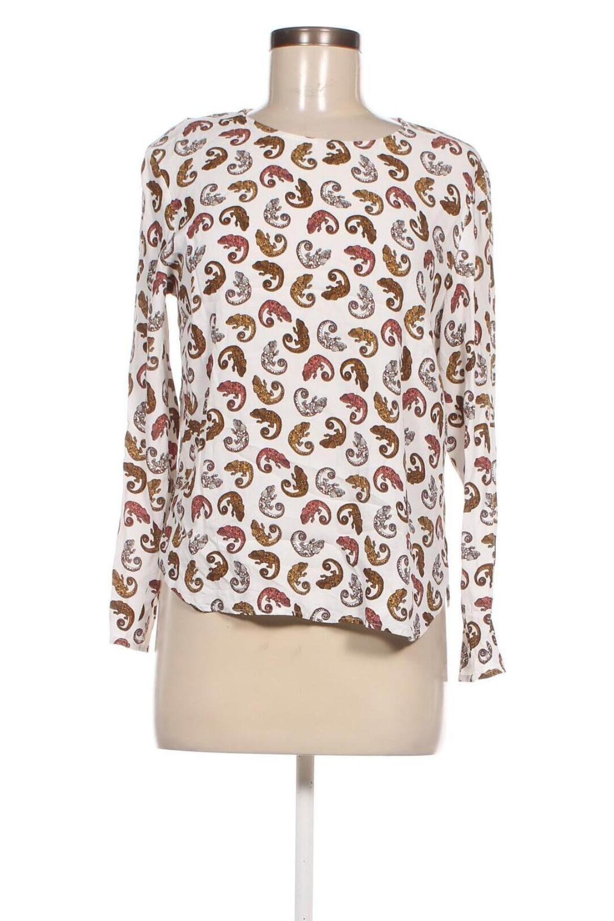 Дамска блуза H&M, Размер L, Цвят Многоцветен, Цена 5,32 лв.