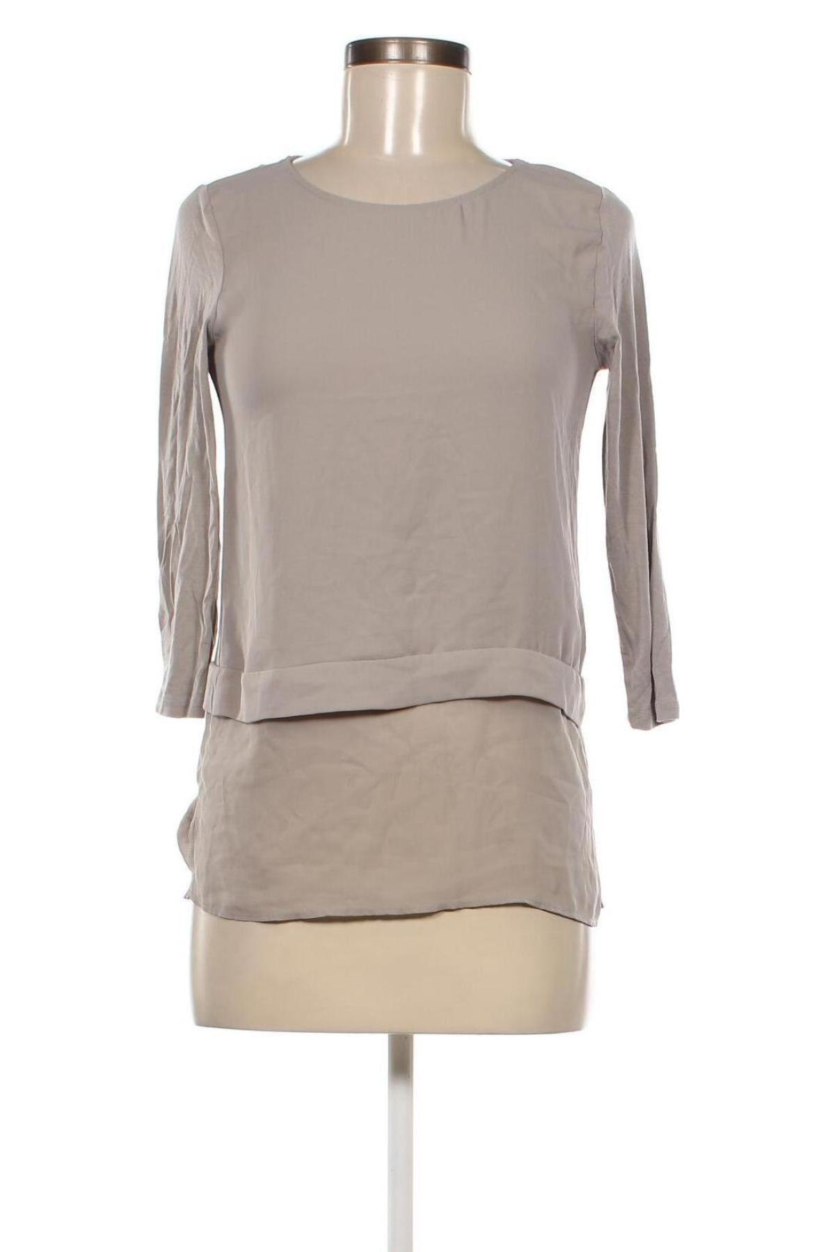 Γυναικεία μπλούζα Hallhuber, Μέγεθος XS, Χρώμα Γκρί, Τιμή 4,42 €