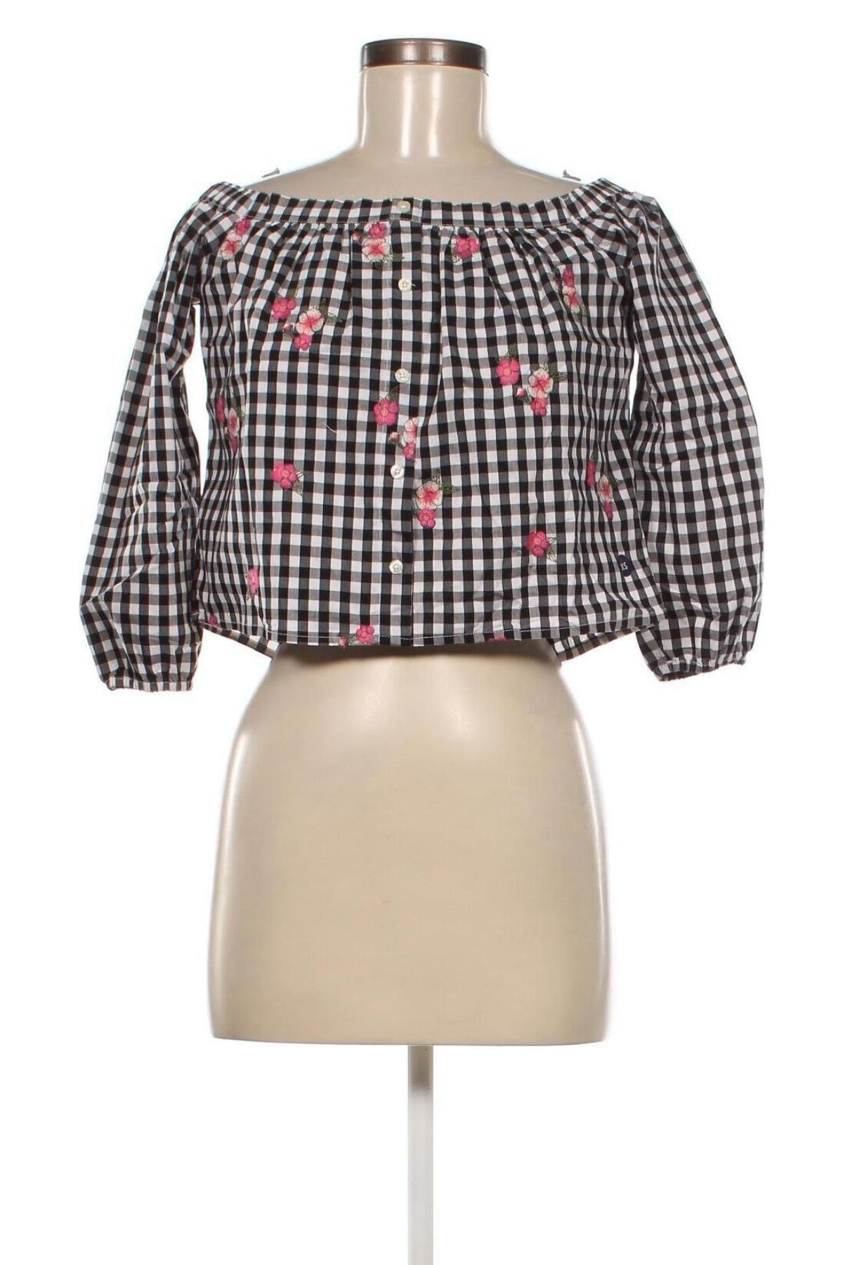 Γυναικεία μπλούζα Hollister, Μέγεθος XS, Χρώμα Πολύχρωμο, Τιμή 2,82 €