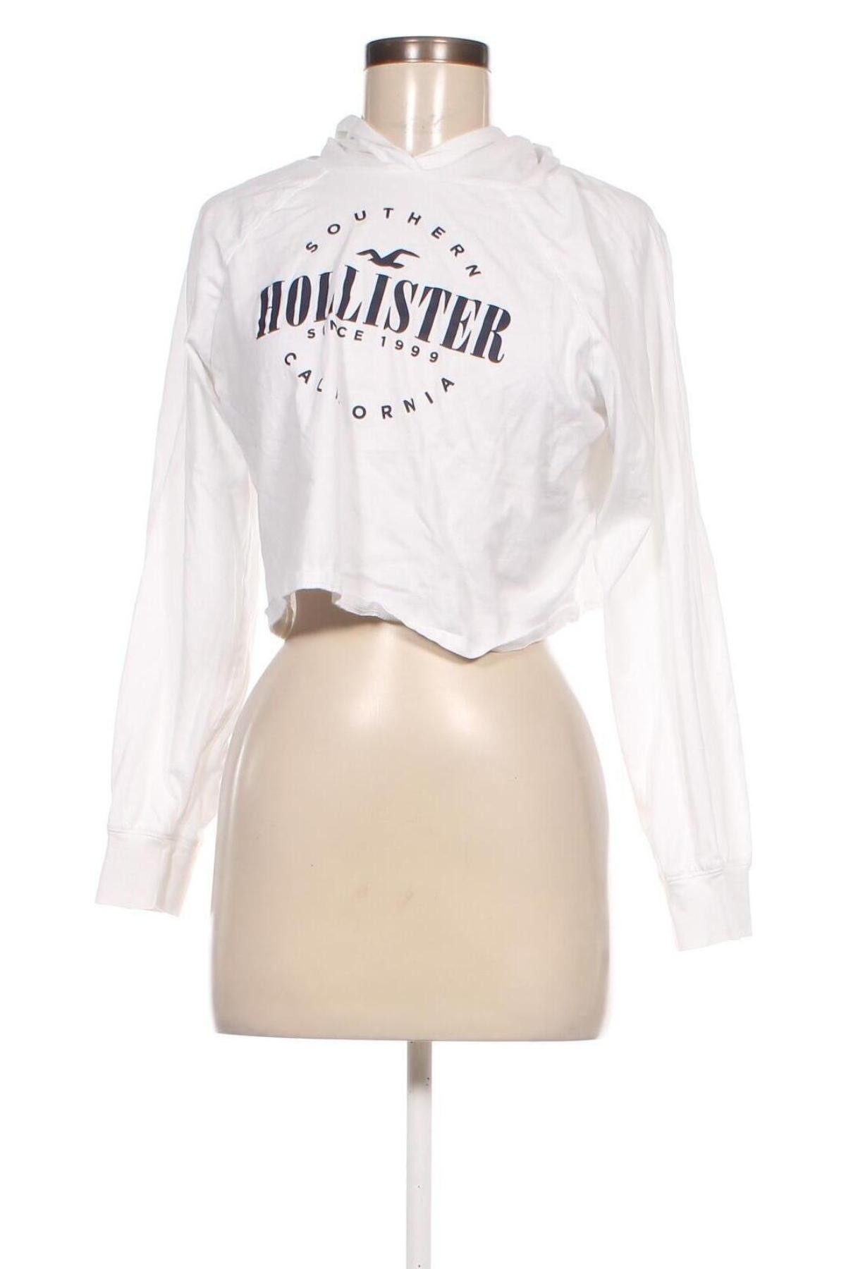 Γυναικεία μπλούζα Hollister, Μέγεθος S, Χρώμα Λευκό, Τιμή 5,90 €