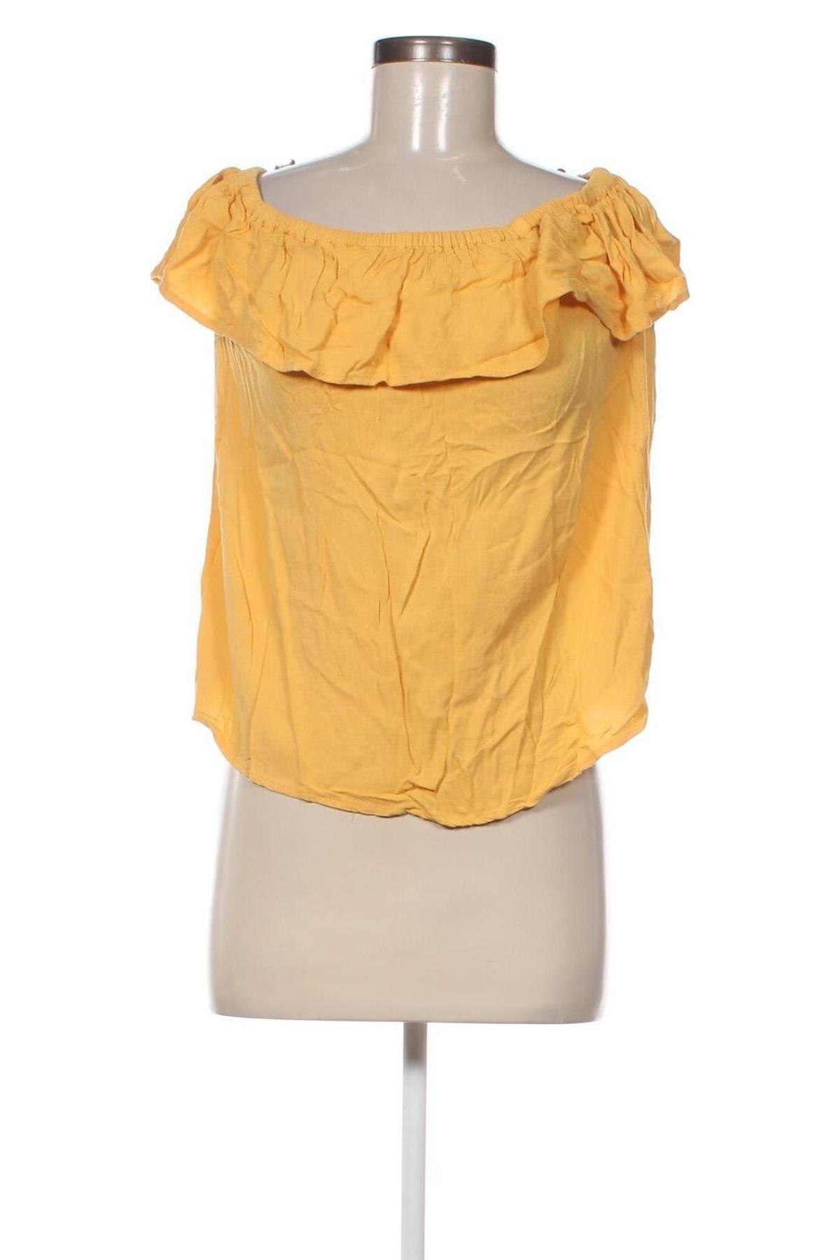 Дамска блуза Ichi, Размер S, Цвят Жълт, Цена 7,17 лв.