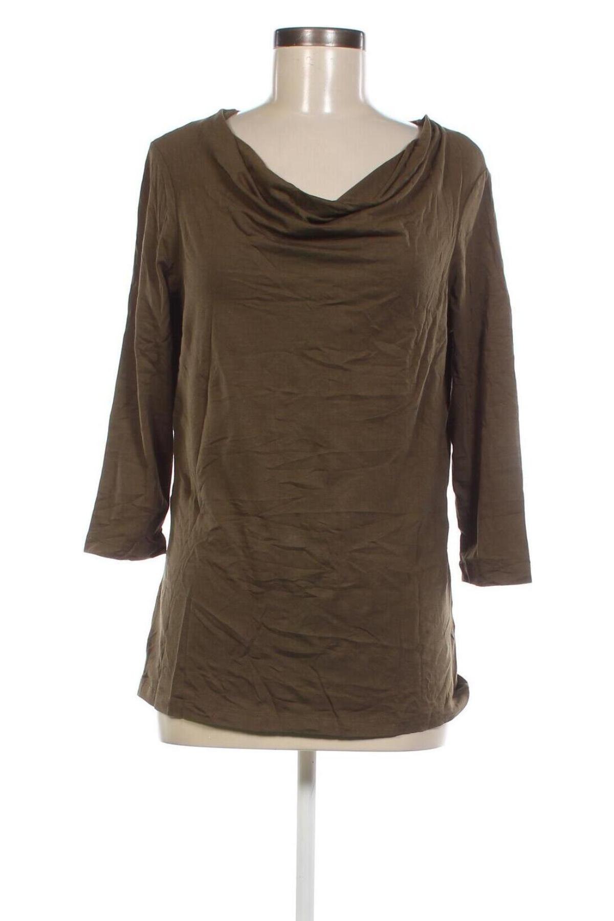 Дамска блуза Impuls, Размер L, Цвят Зелен, Цена 5,70 лв.