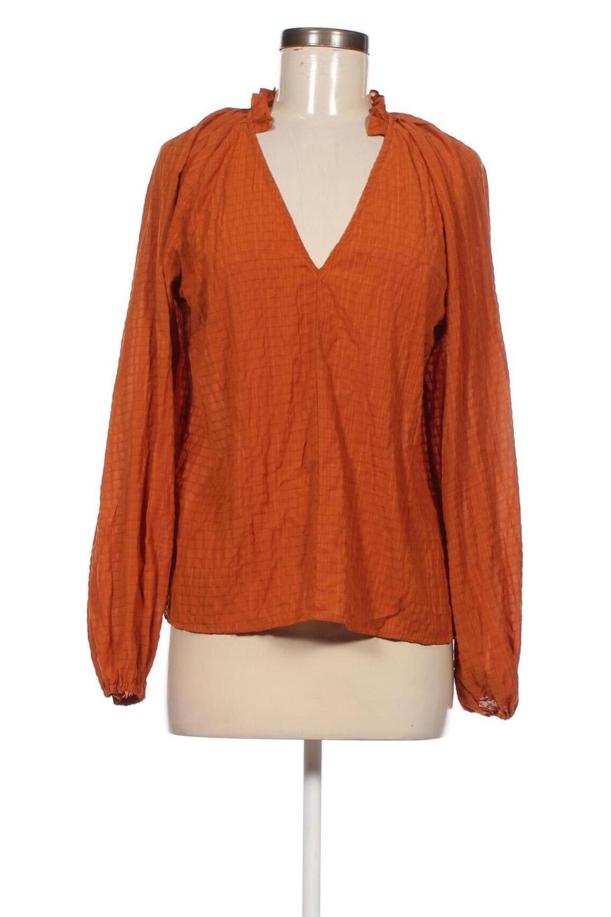 Γυναικεία μπλούζα In Wear, Μέγεθος S, Χρώμα Πορτοκαλί, Τιμή 3,15 €