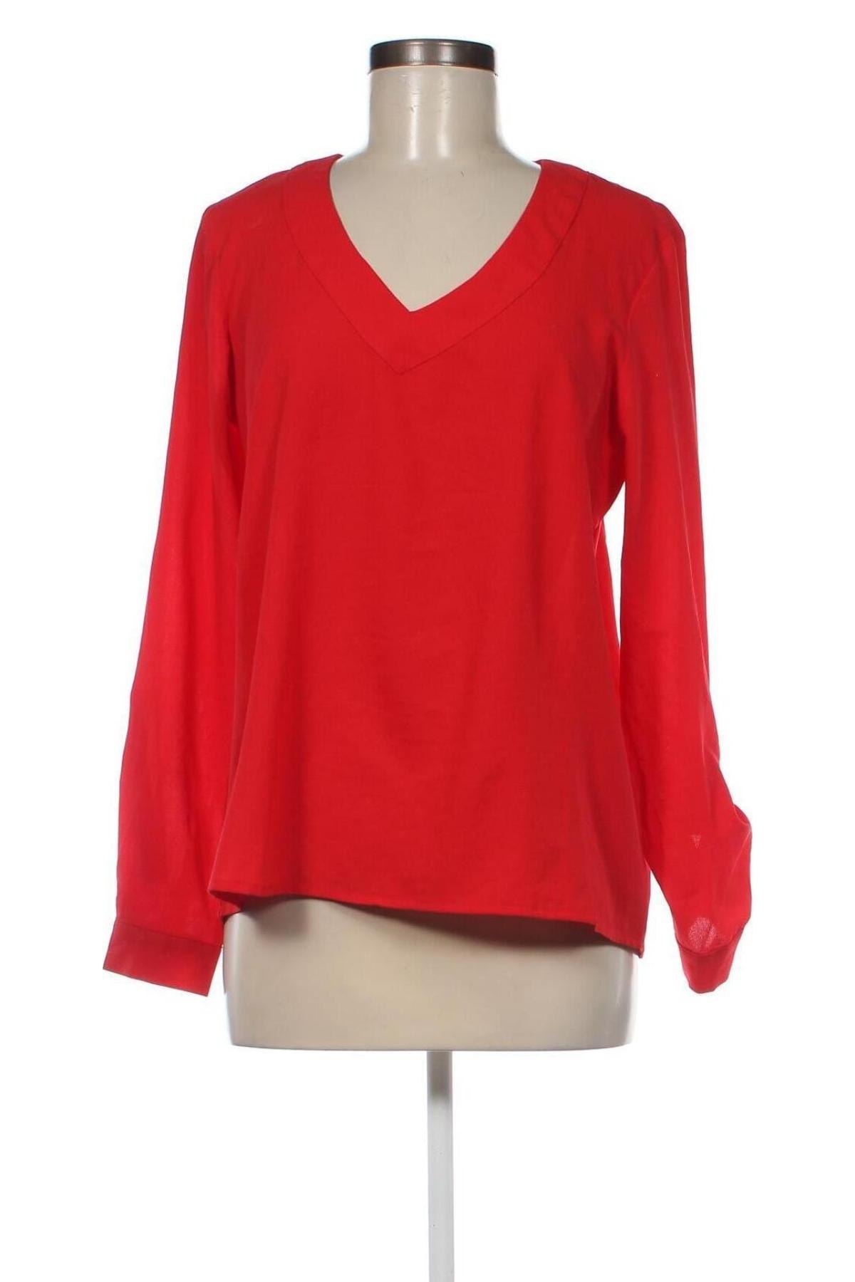 Damen Shirt Janina, Größe M, Farbe Rot, Preis € 1,99