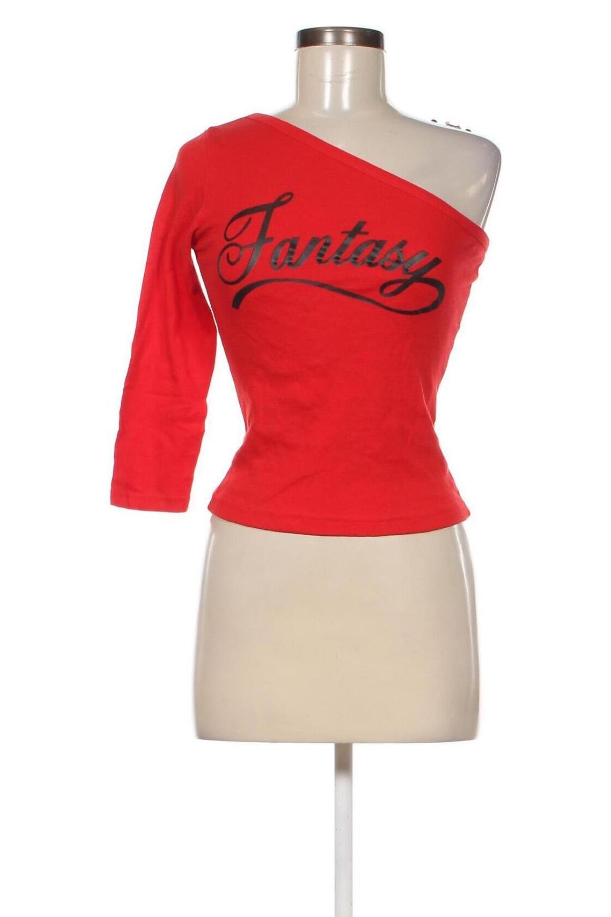 Γυναικεία μπλούζα Jennyfer, Μέγεθος S, Χρώμα Κόκκινο, Τιμή 2,23 €