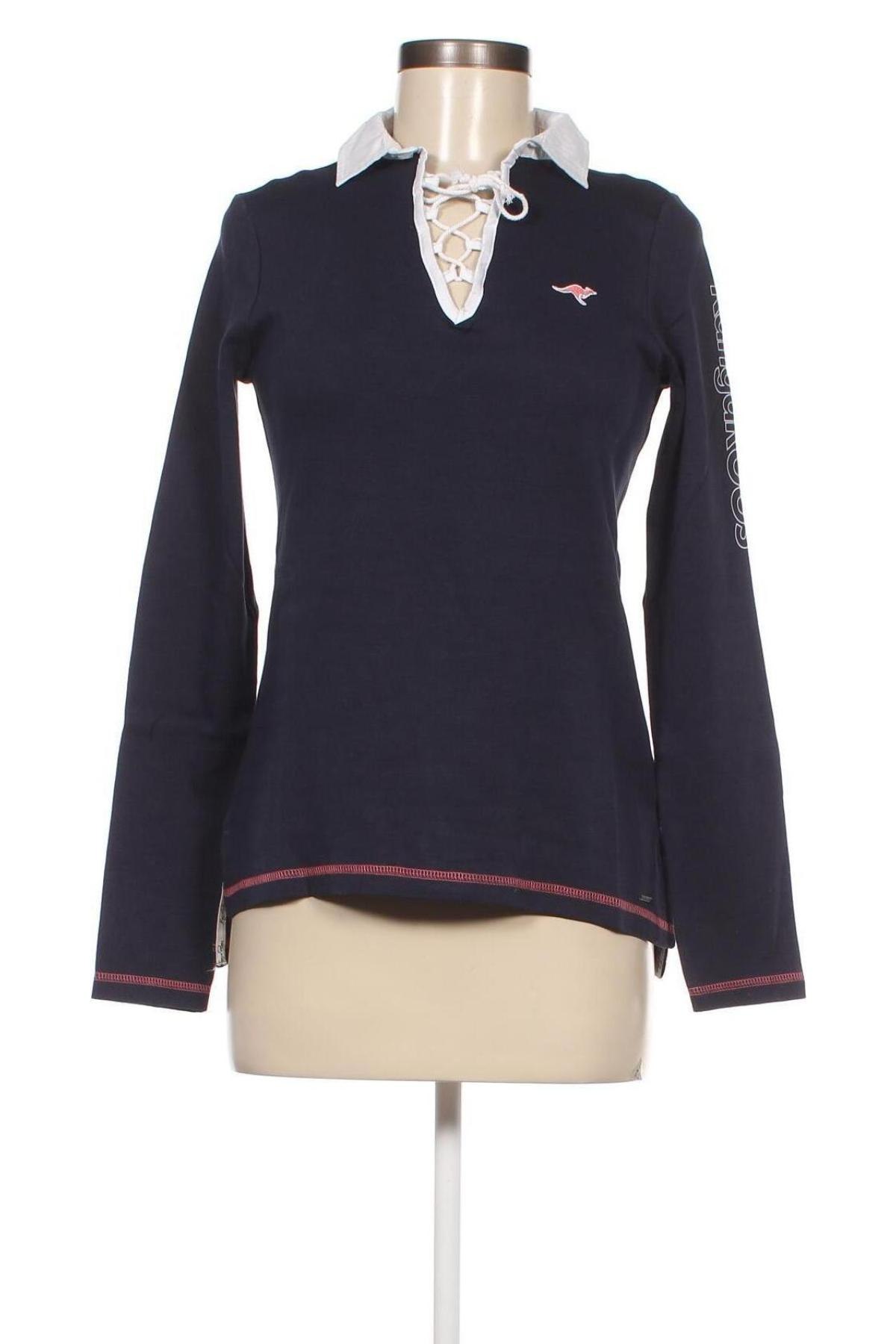 Γυναικεία μπλούζα Kangaroos, Μέγεθος XS, Χρώμα Μπλέ, Τιμή 5,57 €