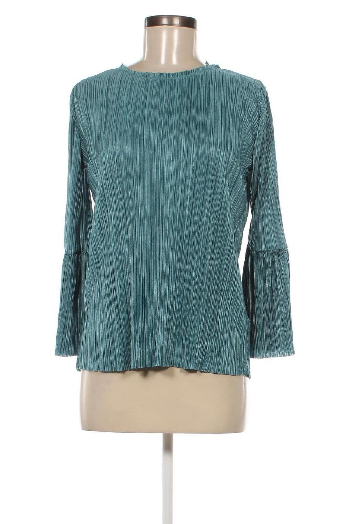 Дамска блуза KappAhl, Размер S, Цвят Зелен, Цена 5,60 лв.
