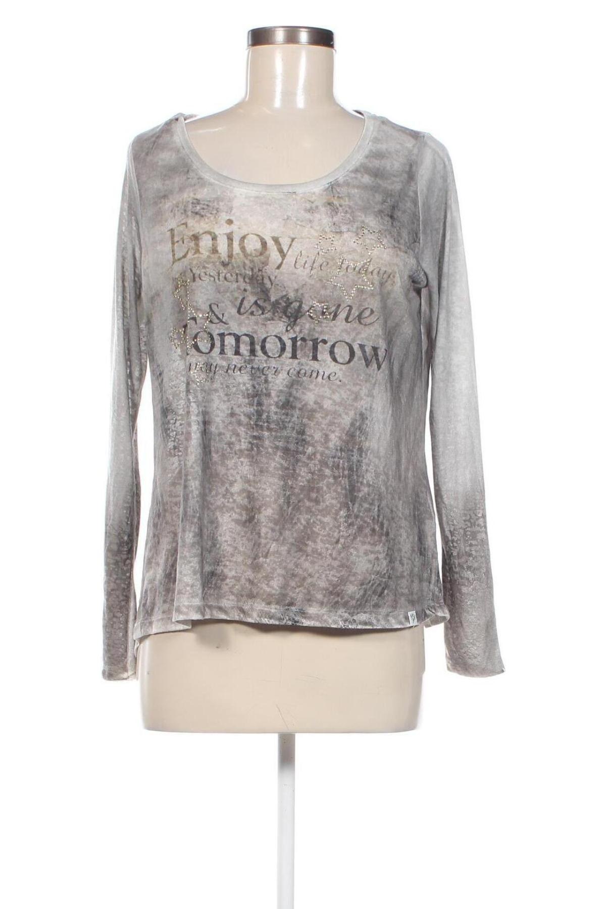 Γυναικεία μπλούζα Key Largo, Μέγεθος S, Χρώμα Γκρί, Τιμή 3,27 €