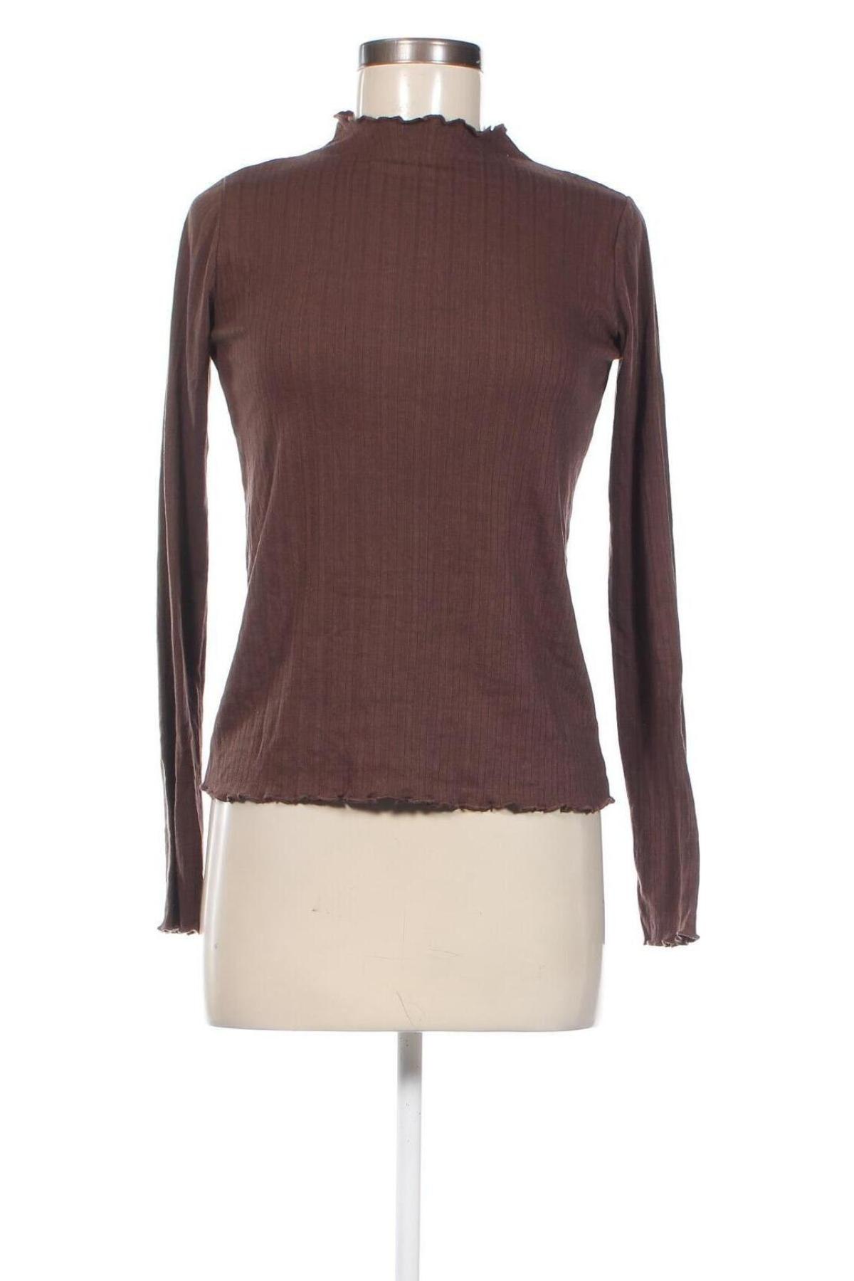 Γυναικεία μπλούζα Kiabi, Μέγεθος S, Χρώμα Καφέ, Τιμή 2,23 €