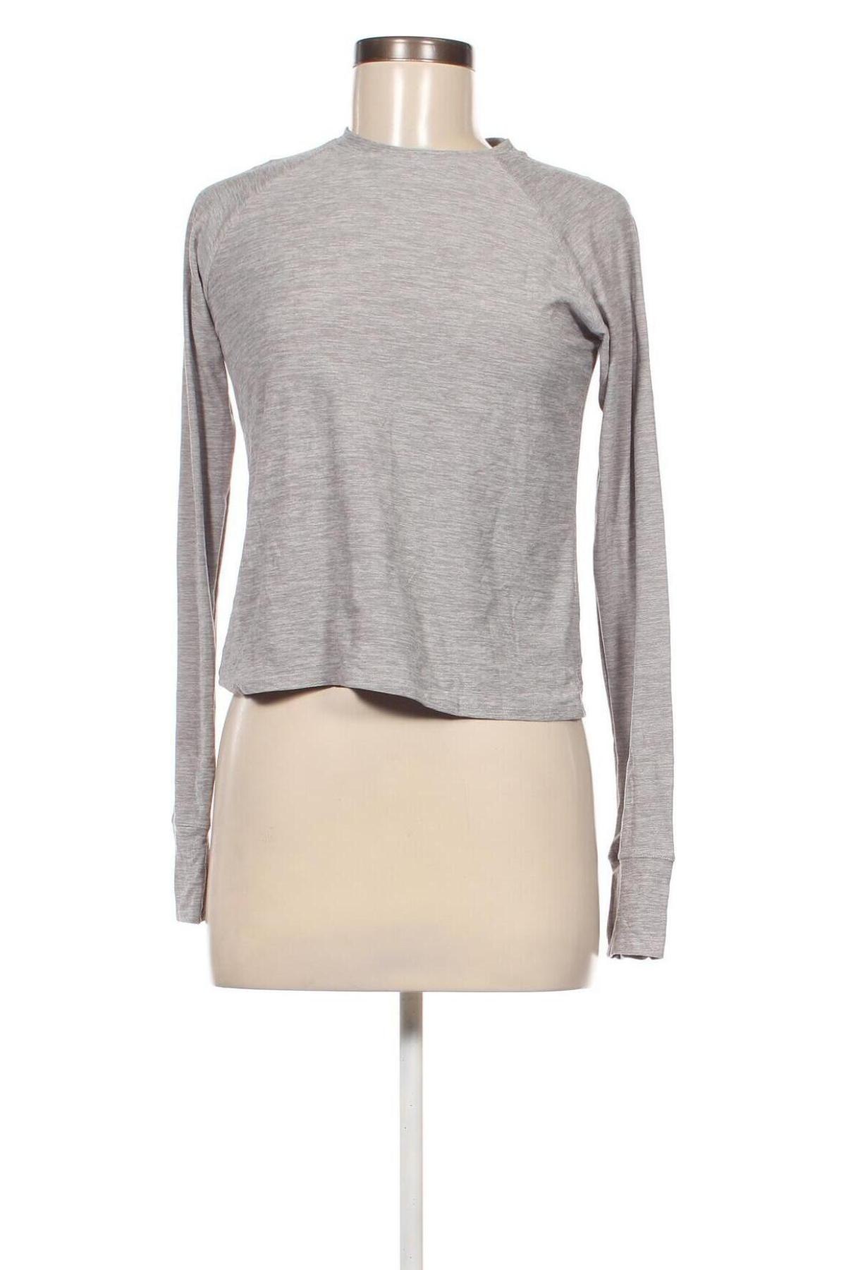 Γυναικεία μπλούζα Kyodan, Μέγεθος XS, Χρώμα Γκρί, Τιμή 2,97 €