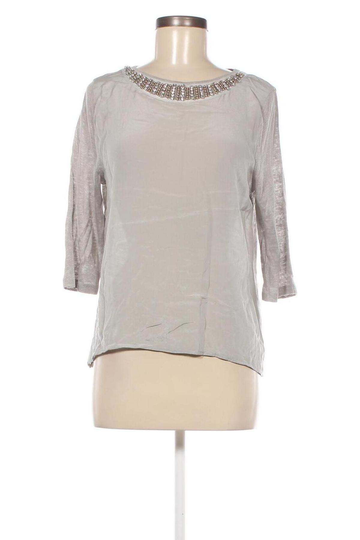 Дамска блуза La Fee Maraboutee, Размер XS, Цвят Сив, Цена 34,00 лв.
