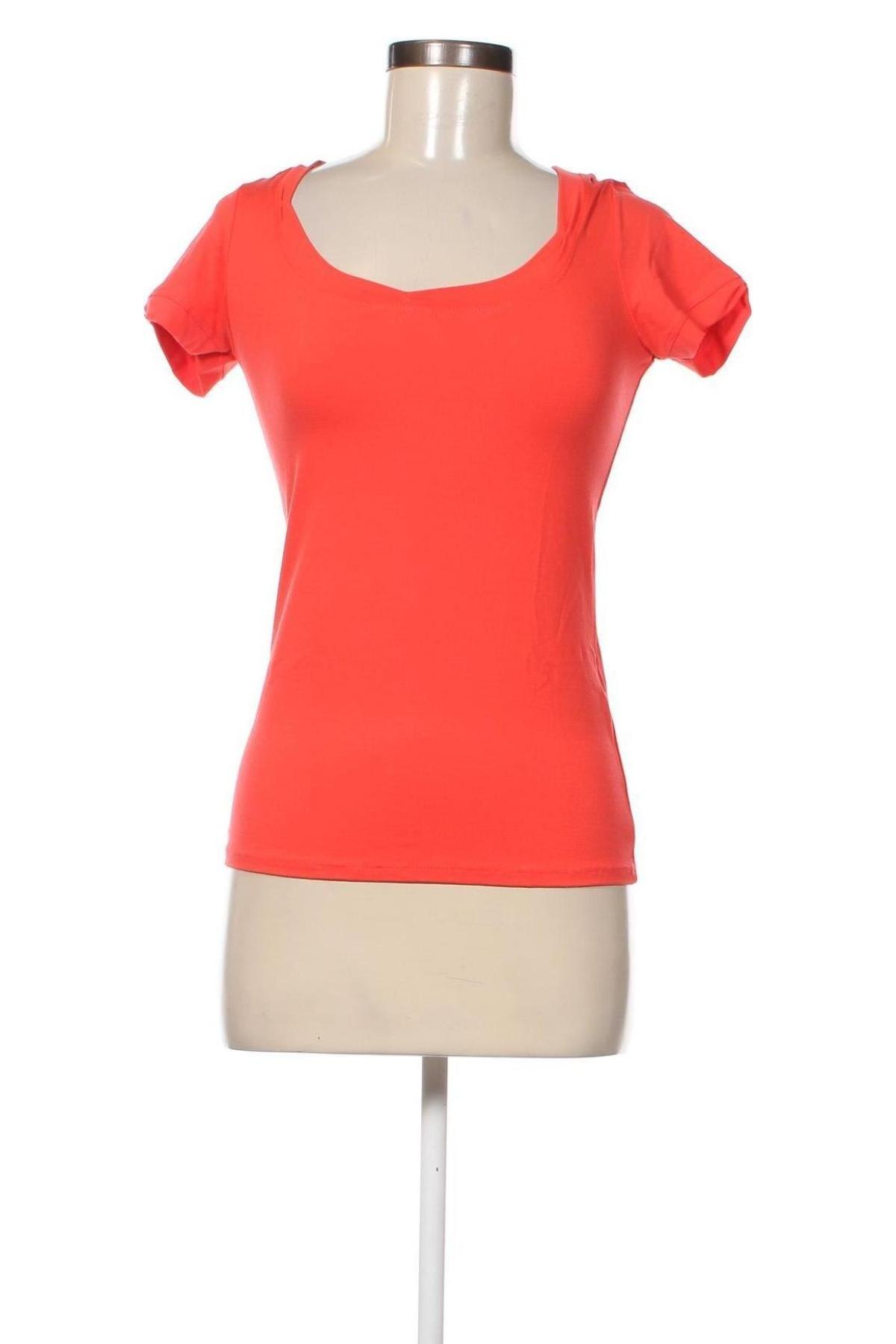 Дамска блуза La Mode Est A Vous, Размер M, Цвят Оранжев, Цена 8,99 лв.