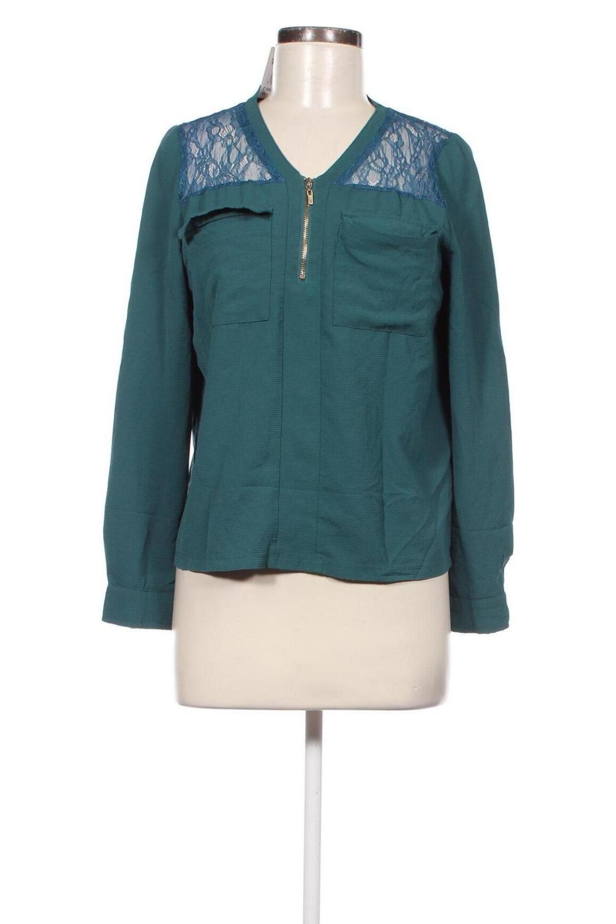 Γυναικεία μπλούζα Ligne A Suivre, Μέγεθος M, Χρώμα Μπλέ, Τιμή 2,23 €