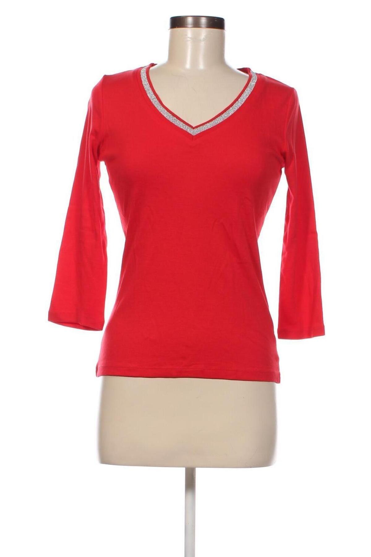 Γυναικεία μπλούζα Maison 123, Μέγεθος XS, Χρώμα Κόκκινο, Τιμή 77,32 €