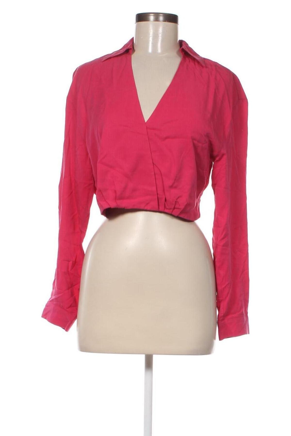 Дамска блуза Mango, Размер S, Цвят Розов, Цена 10,80 лв.