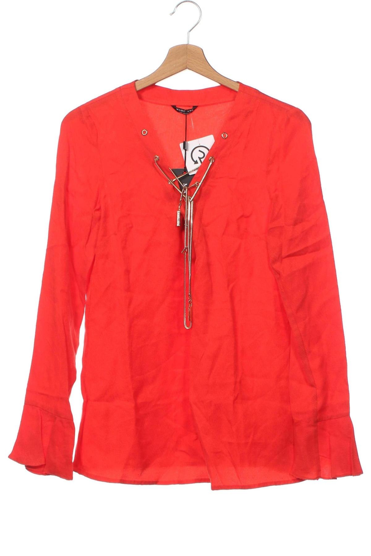 Дамска блуза Marciano, Размер M, Цвят Червен, Цена 97,50 лв.