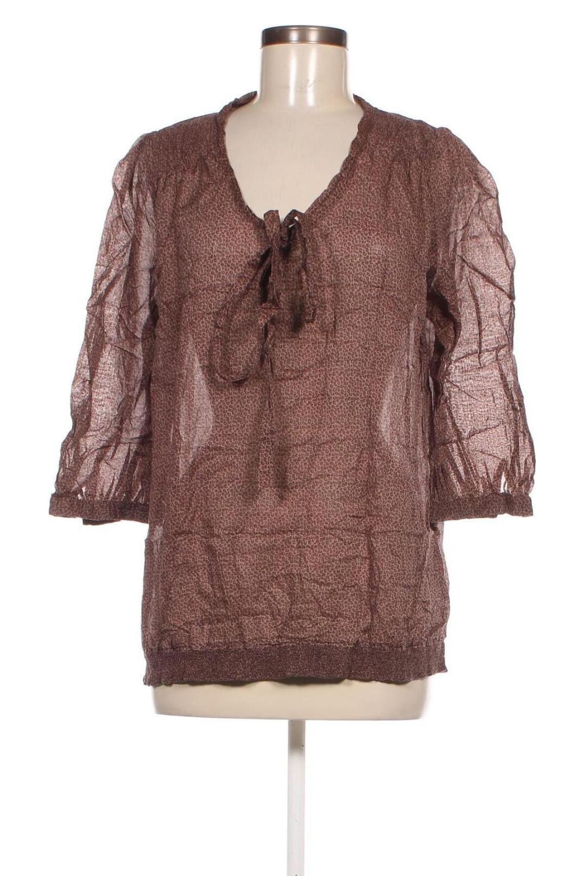 Дамска блуза Marilyn Moore, Размер XL, Цвят Кафяв, Цена 11,07 лв.