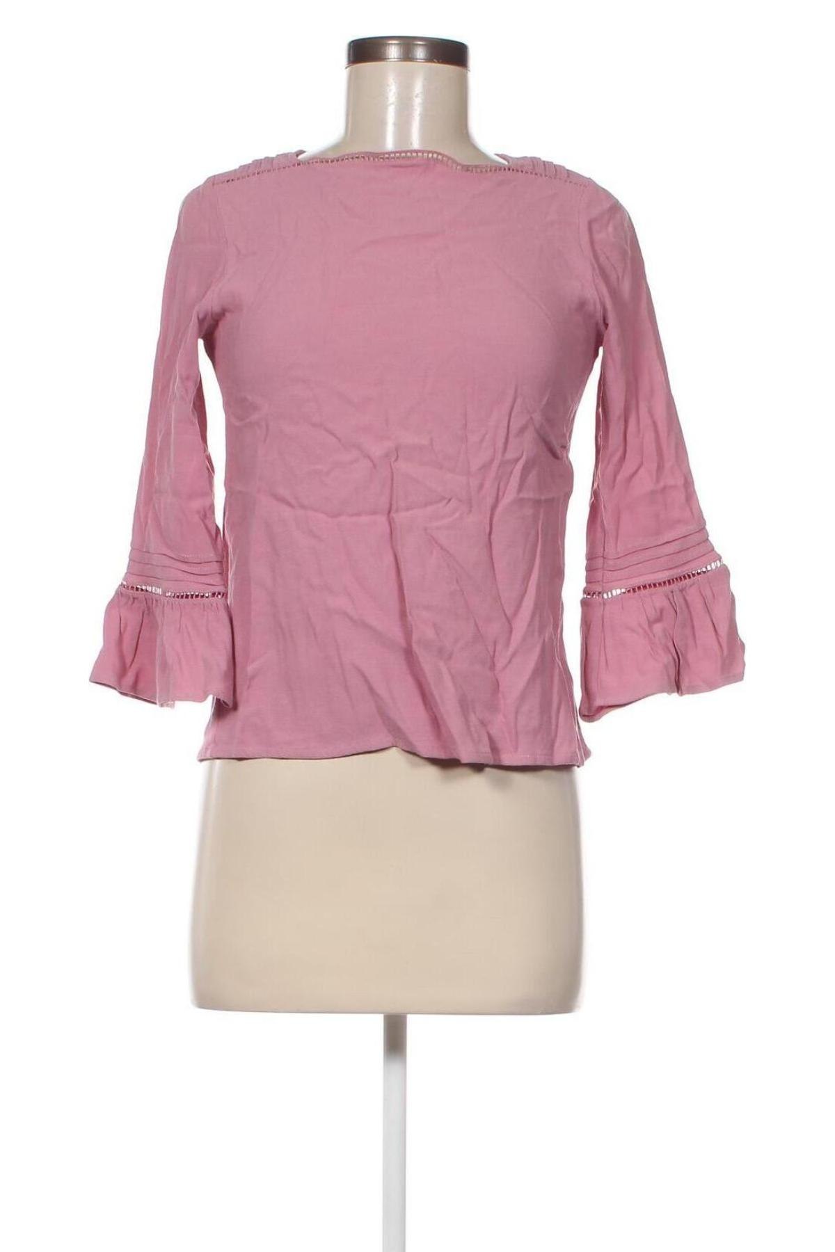 Γυναικεία μπλούζα Massimo Dutti, Μέγεθος XS, Χρώμα Ρόζ , Τιμή 8,70 €