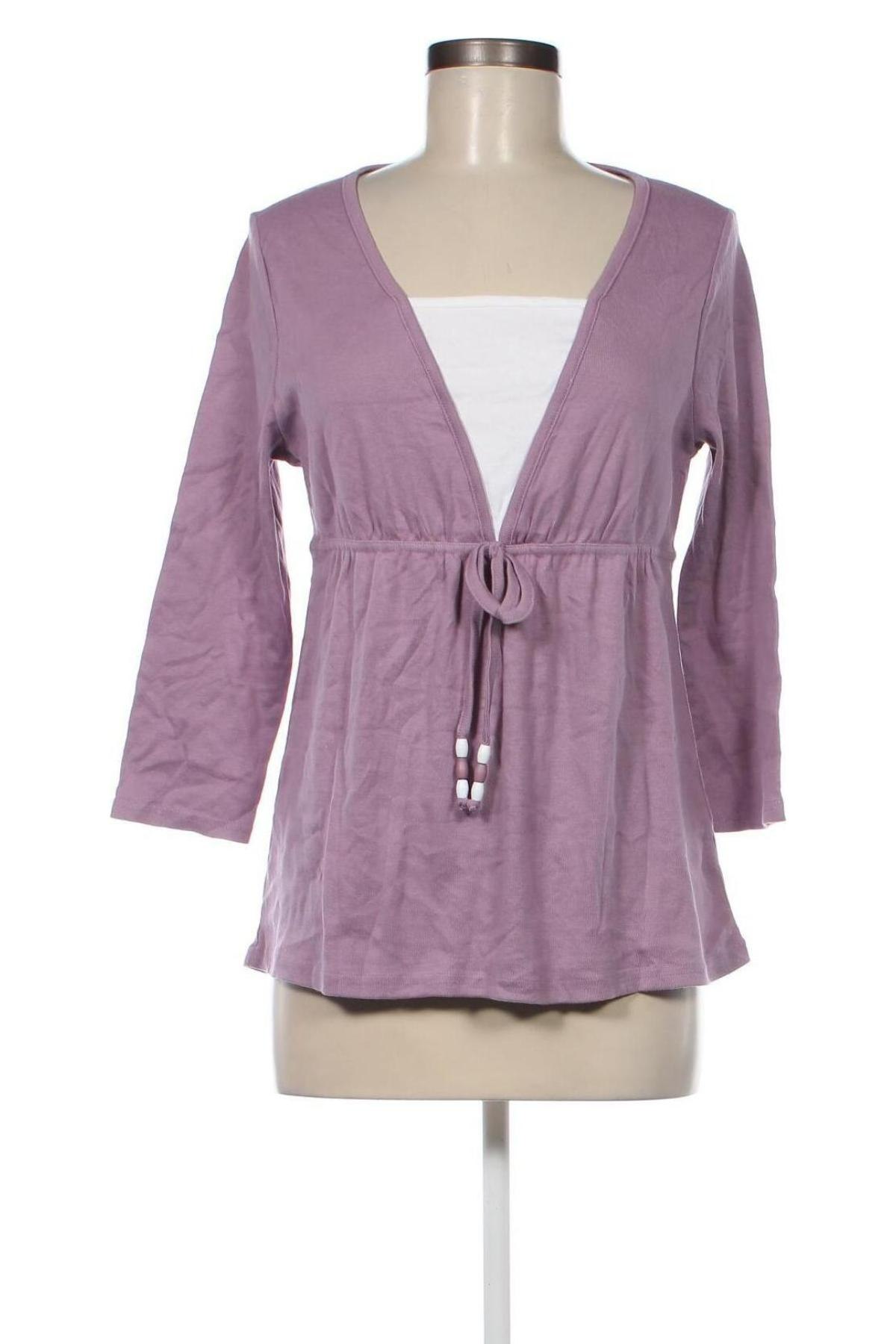 Γυναικεία μπλούζα Mia Linea, Μέγεθος S, Χρώμα Βιολετί, Τιμή 4,00 €