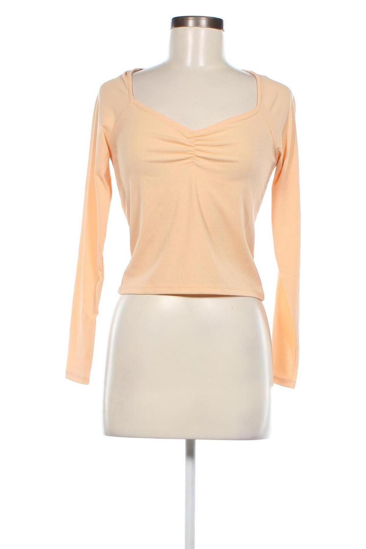 Γυναικεία μπλούζα Monki, Μέγεθος S, Χρώμα Πορτοκαλί, Τιμή 4,02 €