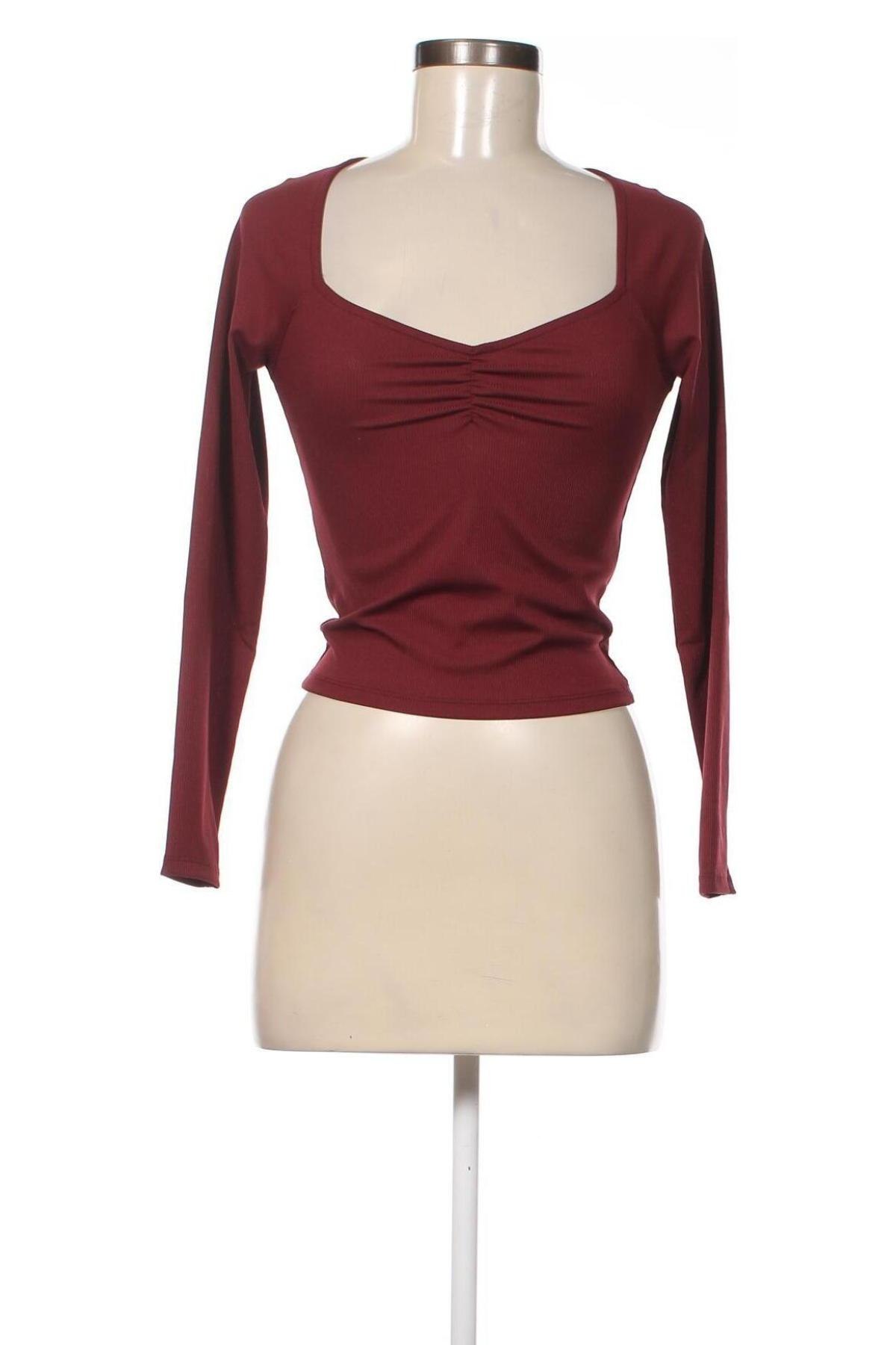 Дамска блуза Monki, Размер XS, Цвят Червен, Цена 6,50 лв.