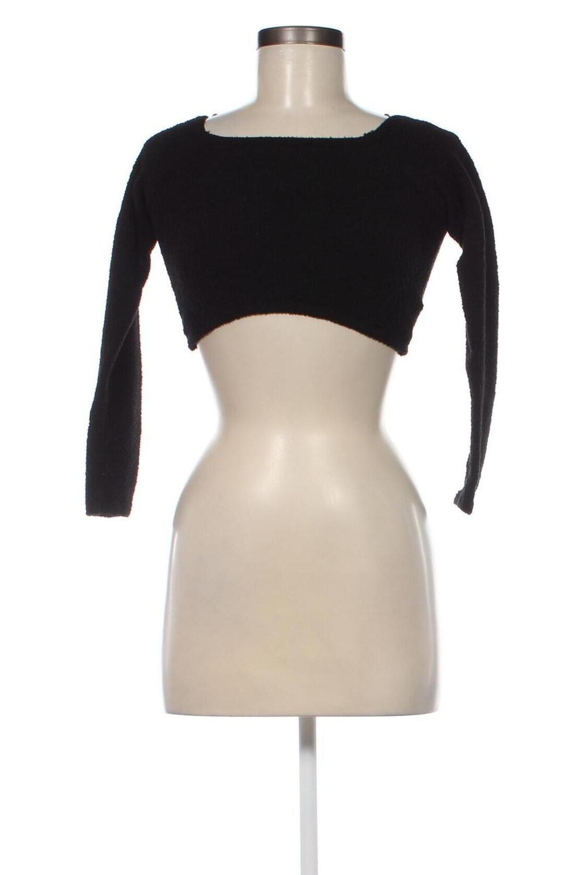 Дамска блуза Monki, Размер XXS, Цвят Черен, Цена 6,76 лв.
