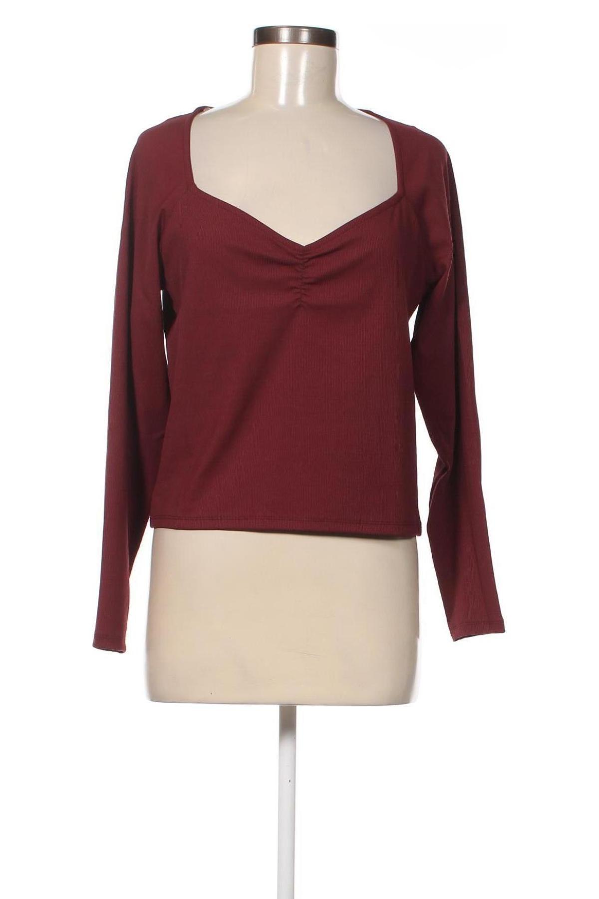 Damen Shirt Monki, Größe L, Farbe Rot, Preis 2,99 €