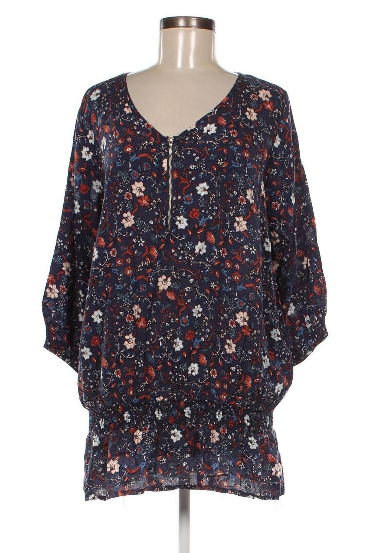 Γυναικεία μπλούζα Ms Mode, Μέγεθος XL, Χρώμα Πολύχρωμο, Τιμή 11,75 €