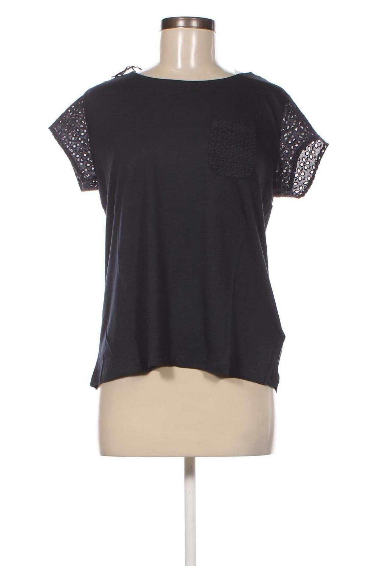 Γυναικεία μπλούζα Naf Naf, Μέγεθος XL, Χρώμα Μπλέ, Τιμή 37,11 €