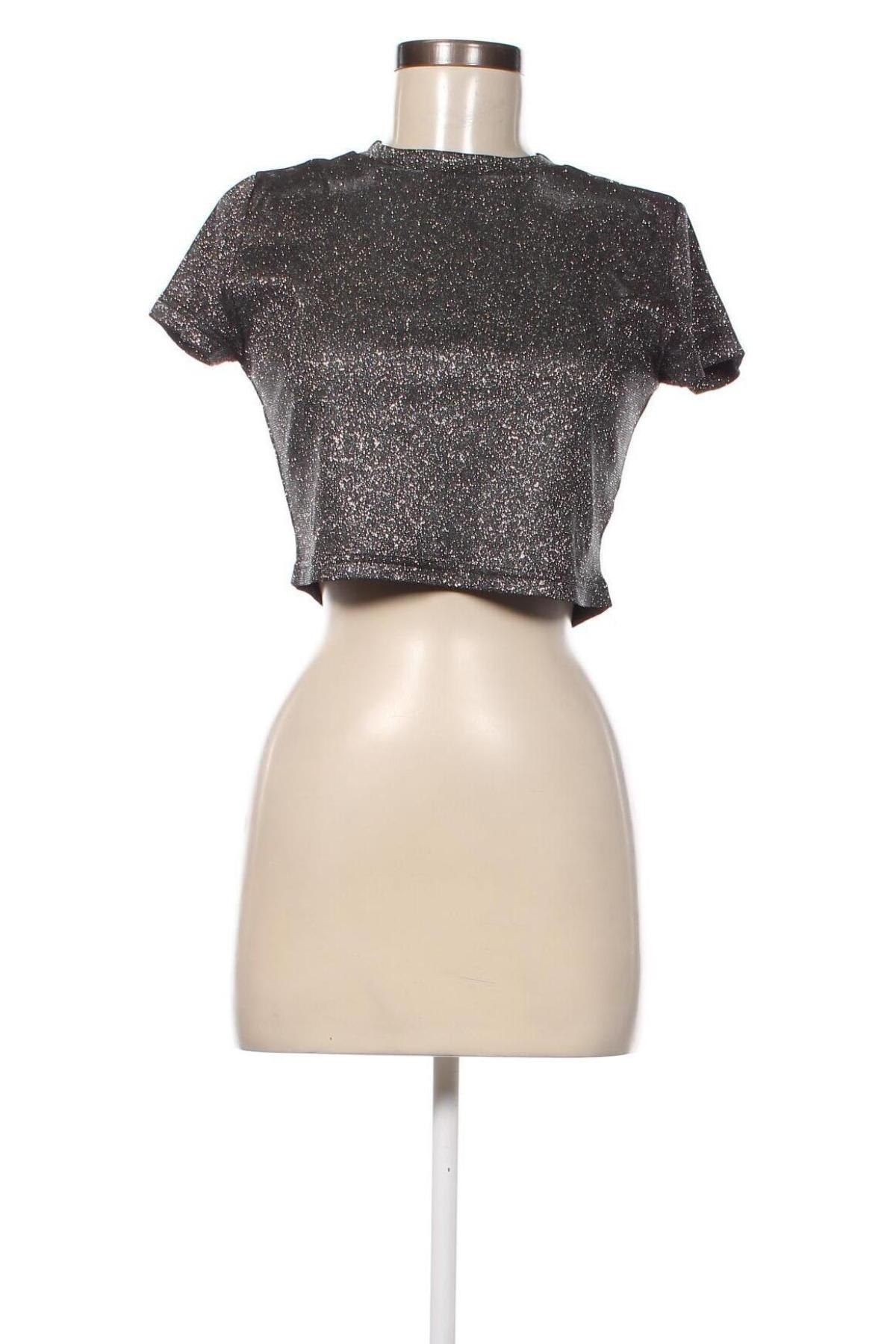 Damen Shirt New Look, Größe S, Farbe Silber, Preis € 2,99