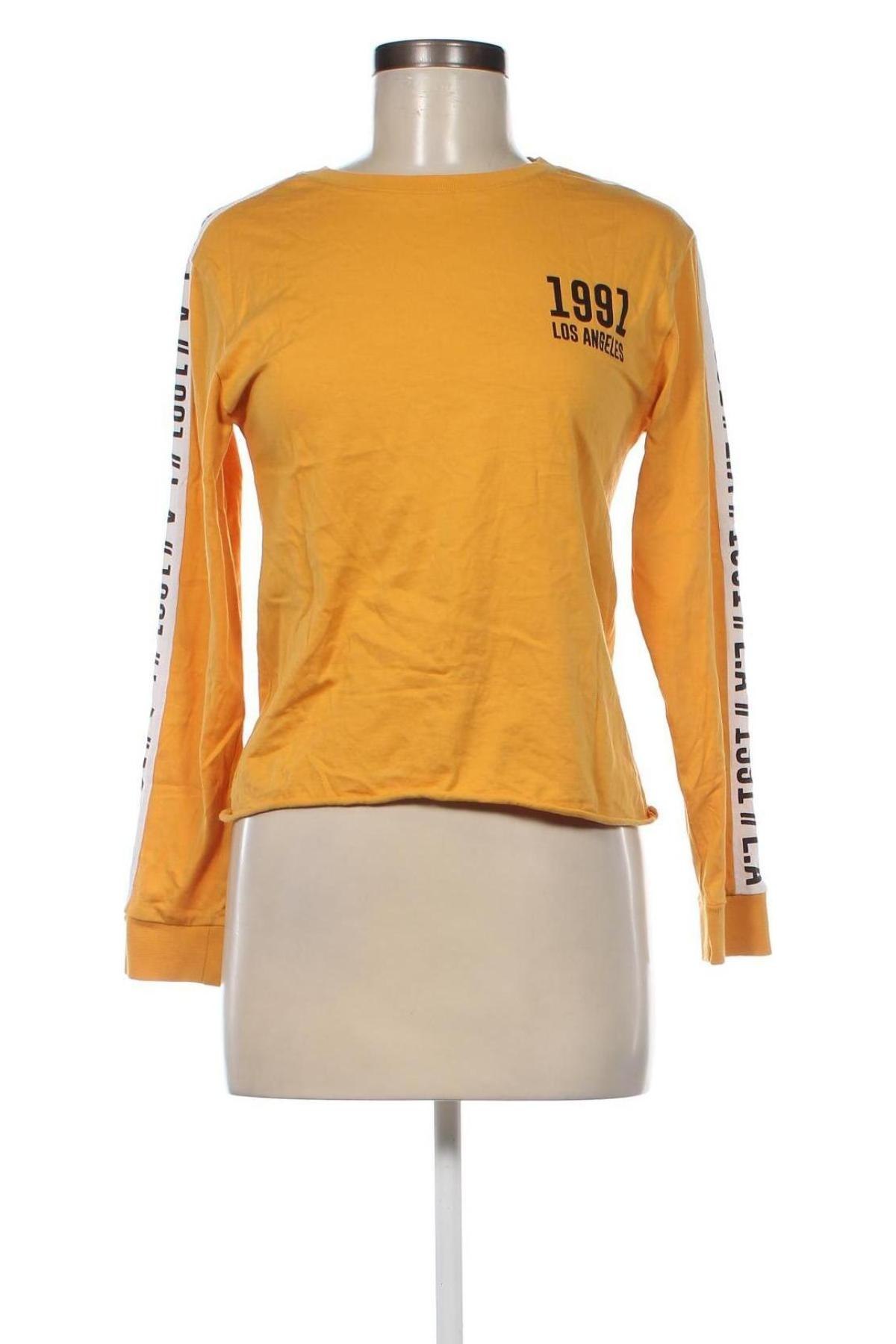 Γυναικεία μπλούζα New Look, Μέγεθος M, Χρώμα Κίτρινο, Τιμή 2,47 €