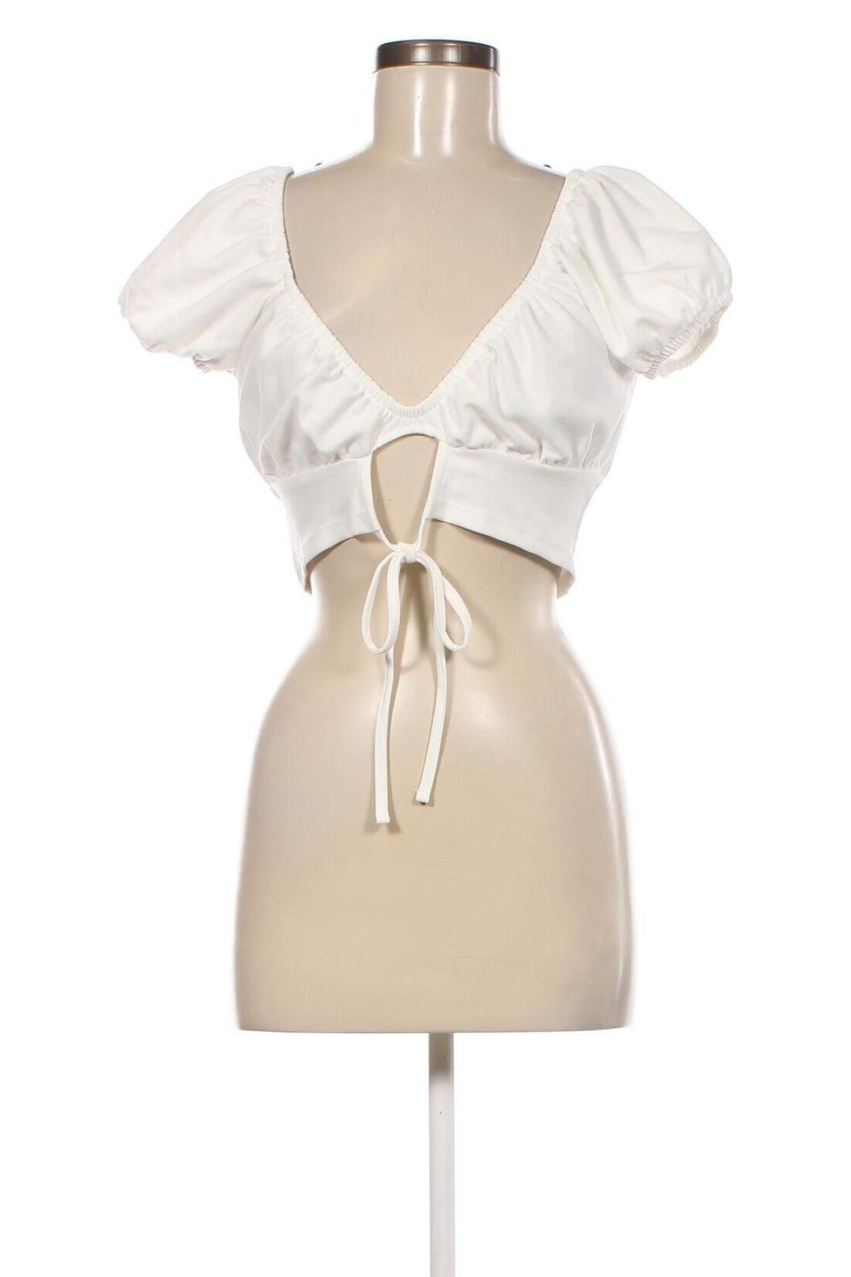 Γυναικεία μπλούζα Nly Trend, Μέγεθος M, Χρώμα Λευκό, Τιμή 4,15 €