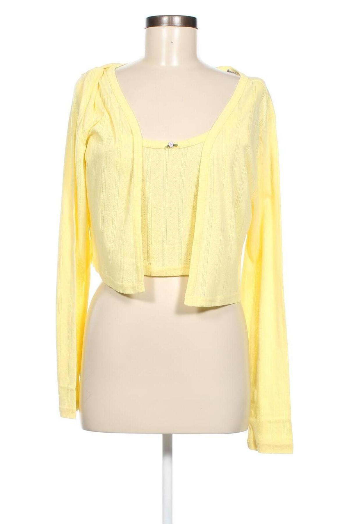 Дамска блуза ONLY, Размер XL, Цвят Жълт, Цена 8,40 лв.