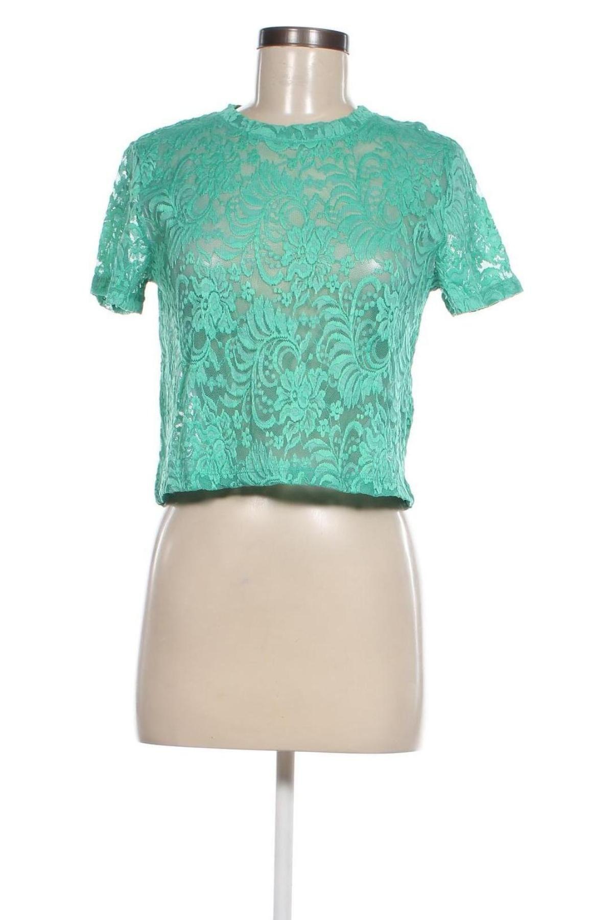 Дамска блуза ONLY, Размер L, Цвят Зелен, Цена 11,20 лв.