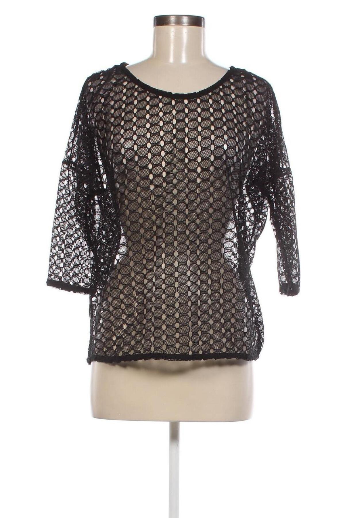 Γυναικεία μπλούζα ONLY, Μέγεθος M, Χρώμα Μαύρο, Τιμή 3,16 €