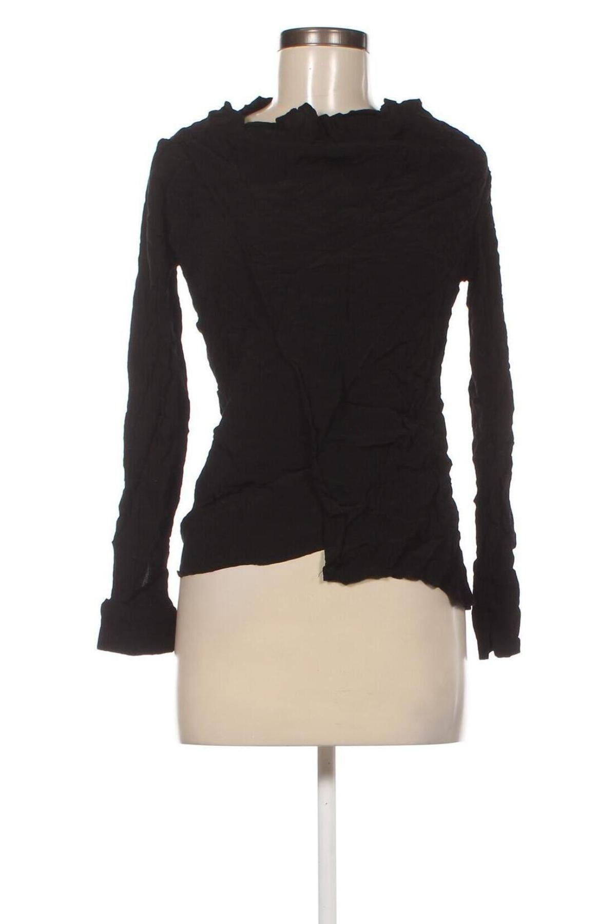 Γυναικεία μπλούζα Object, Μέγεθος S, Χρώμα Μαύρο, Τιμή 2,82 €