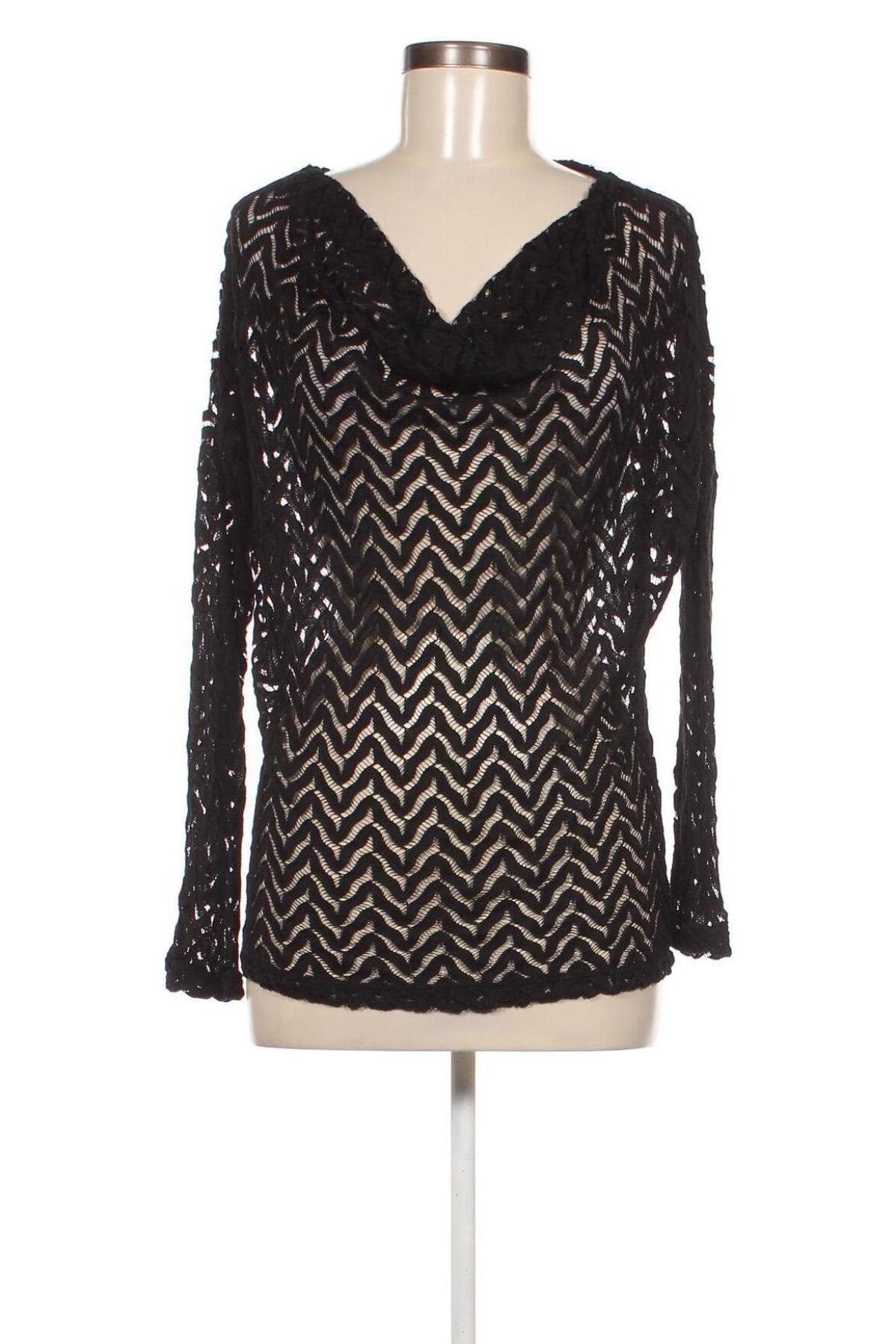 Γυναικεία μπλούζα Object, Μέγεθος M, Χρώμα Μαύρο, Τιμή 2,97 €