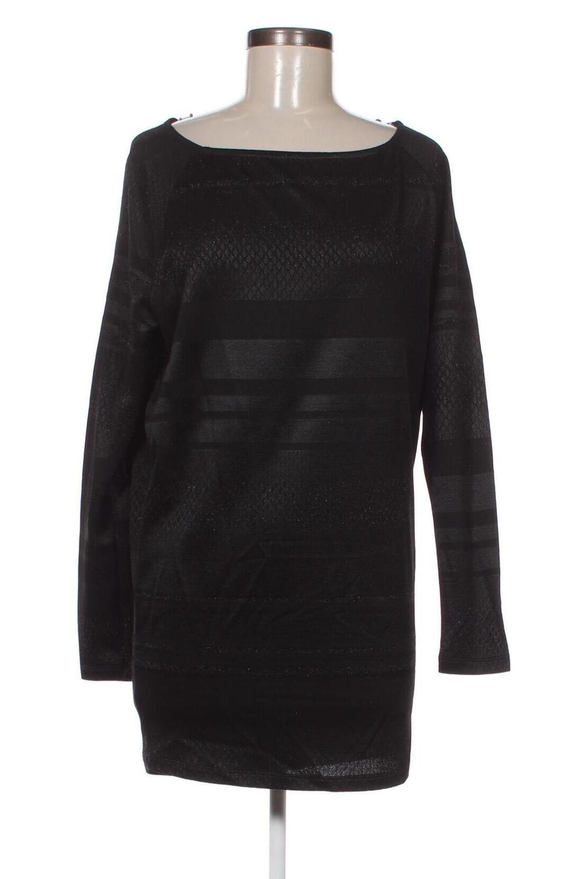 Дамска блуза Patrizia Pepe, Размер S, Цвят Черен, Цена 35,37 лв.
