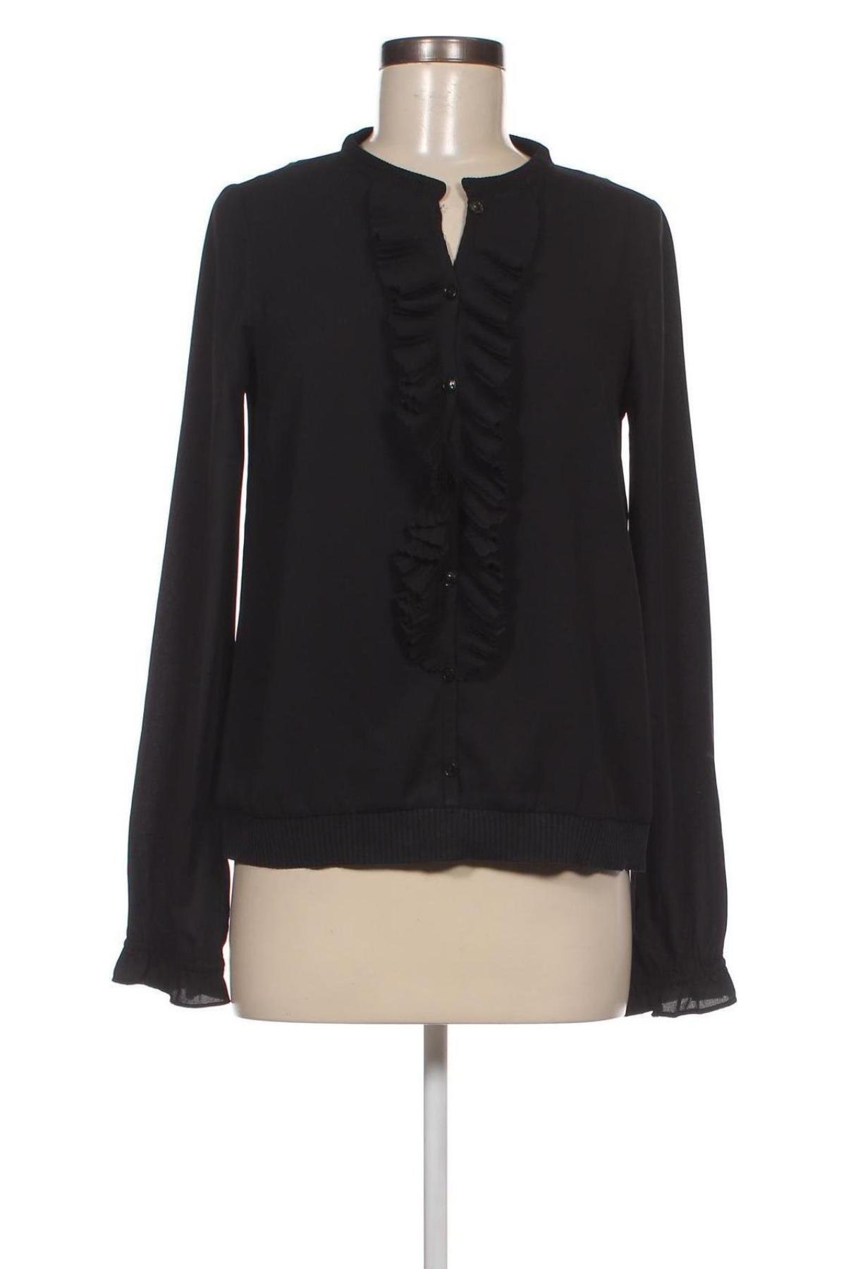 Дамска блуза Patrizia Pepe, Размер M, Цвят Черен, Цена 88,00 лв.