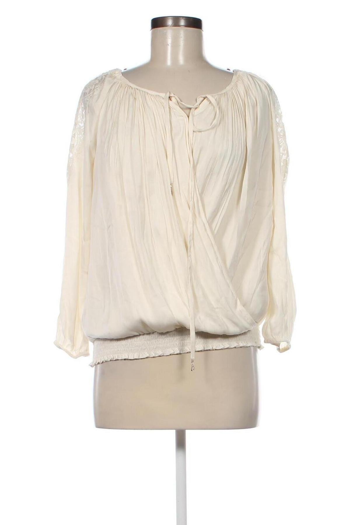 Дамска блуза Patrizia Pepe, Размер M, Цвят Екрю, Цена 88,87 лв.