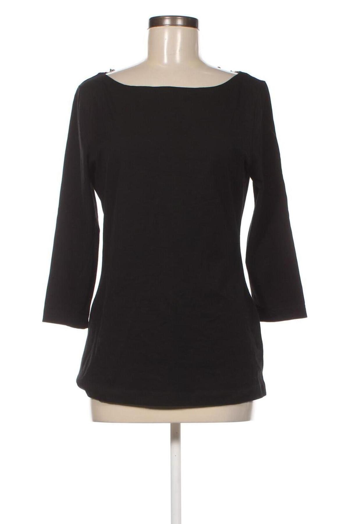 Дамска блуза Pima Cotton, Размер M, Цвят Черен, Цена 4,18 лв.