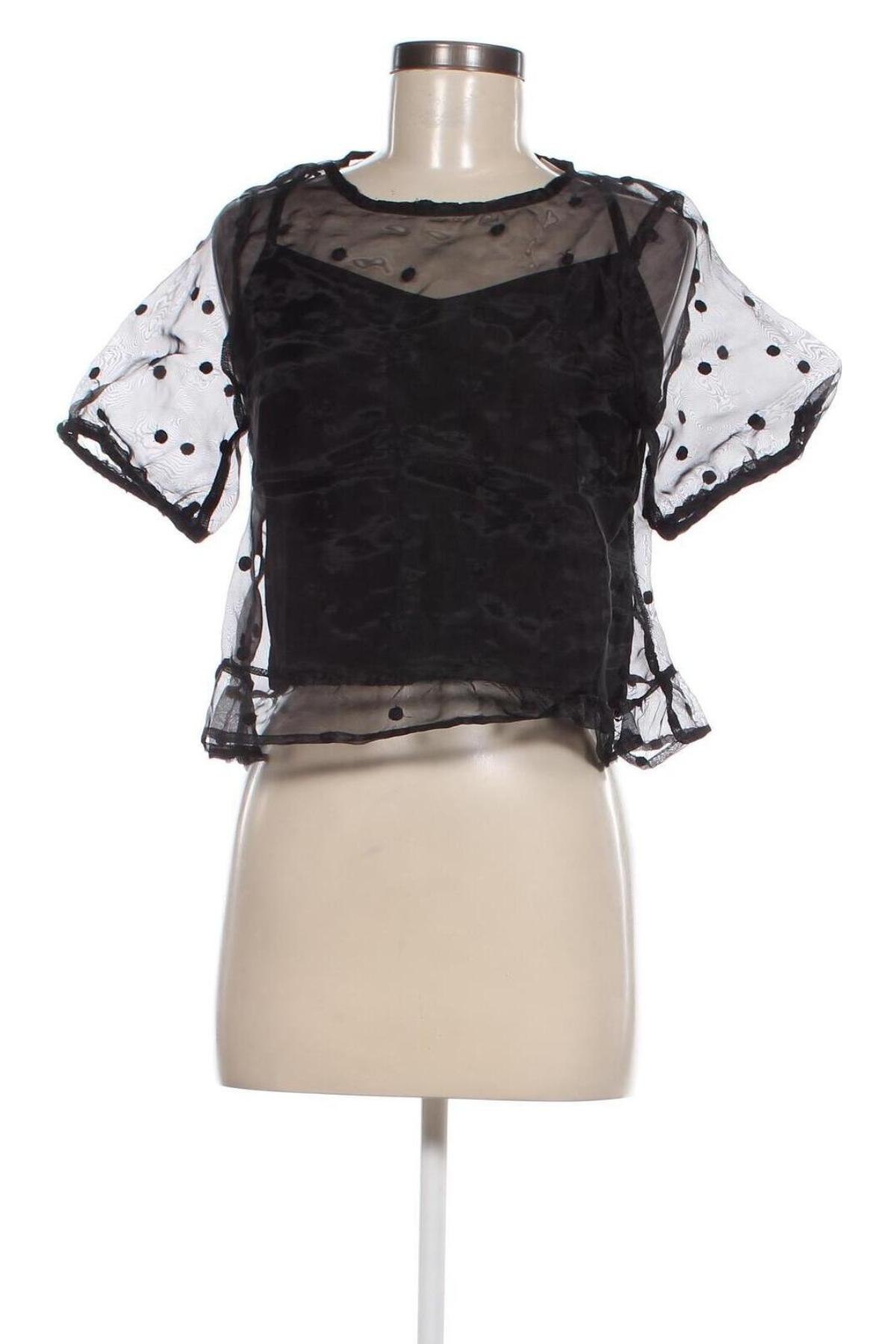 Damen Shirt Pimkie, Größe S, Farbe Schwarz, Preis 10,39 €