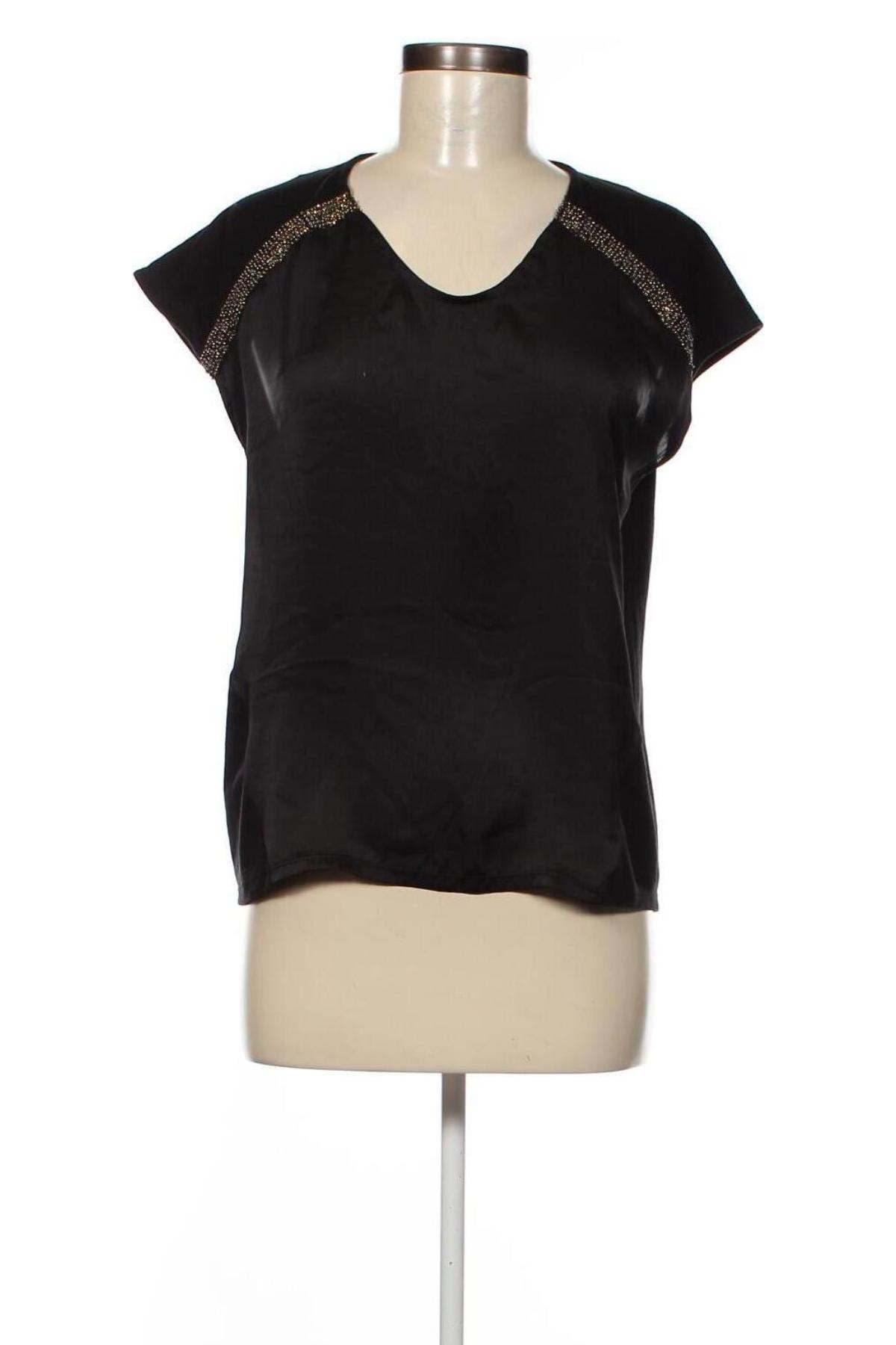 Damen Shirt Promod, Größe XS, Farbe Schwarz, Preis 8,62 €