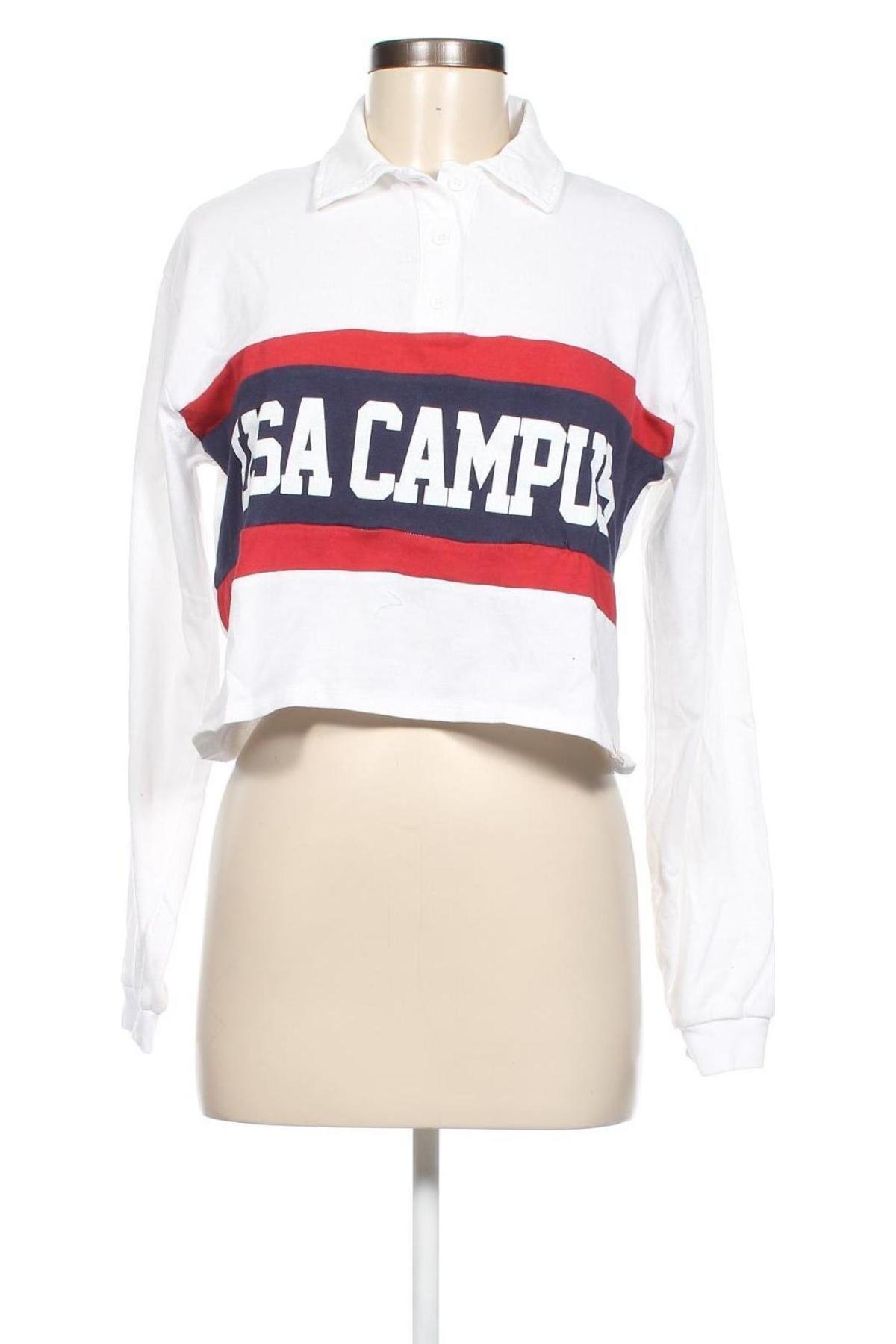 Damen Shirt Pull&Bear, Größe S, Farbe Weiß, Preis 4,00 €