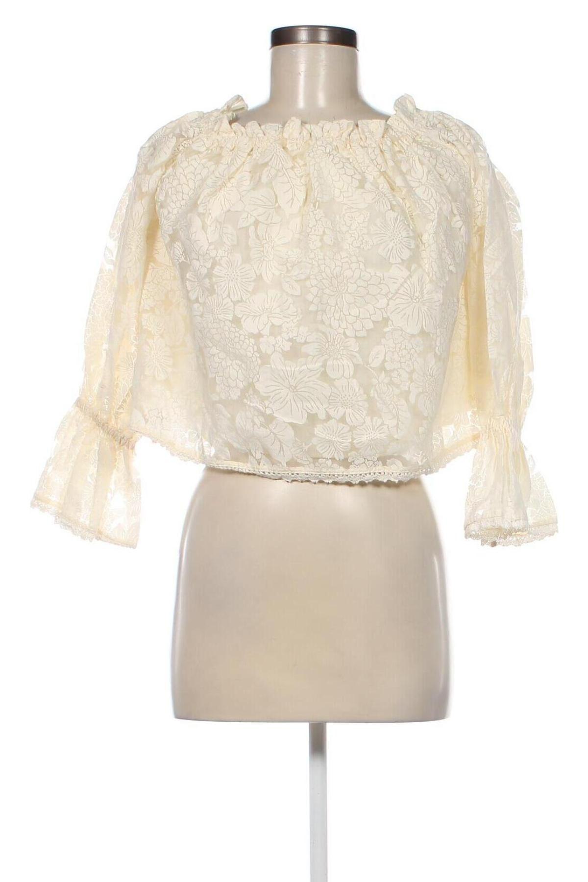 Γυναικεία μπλούζα Reserved, Μέγεθος M, Χρώμα Εκρού, Τιμή 11,75 €