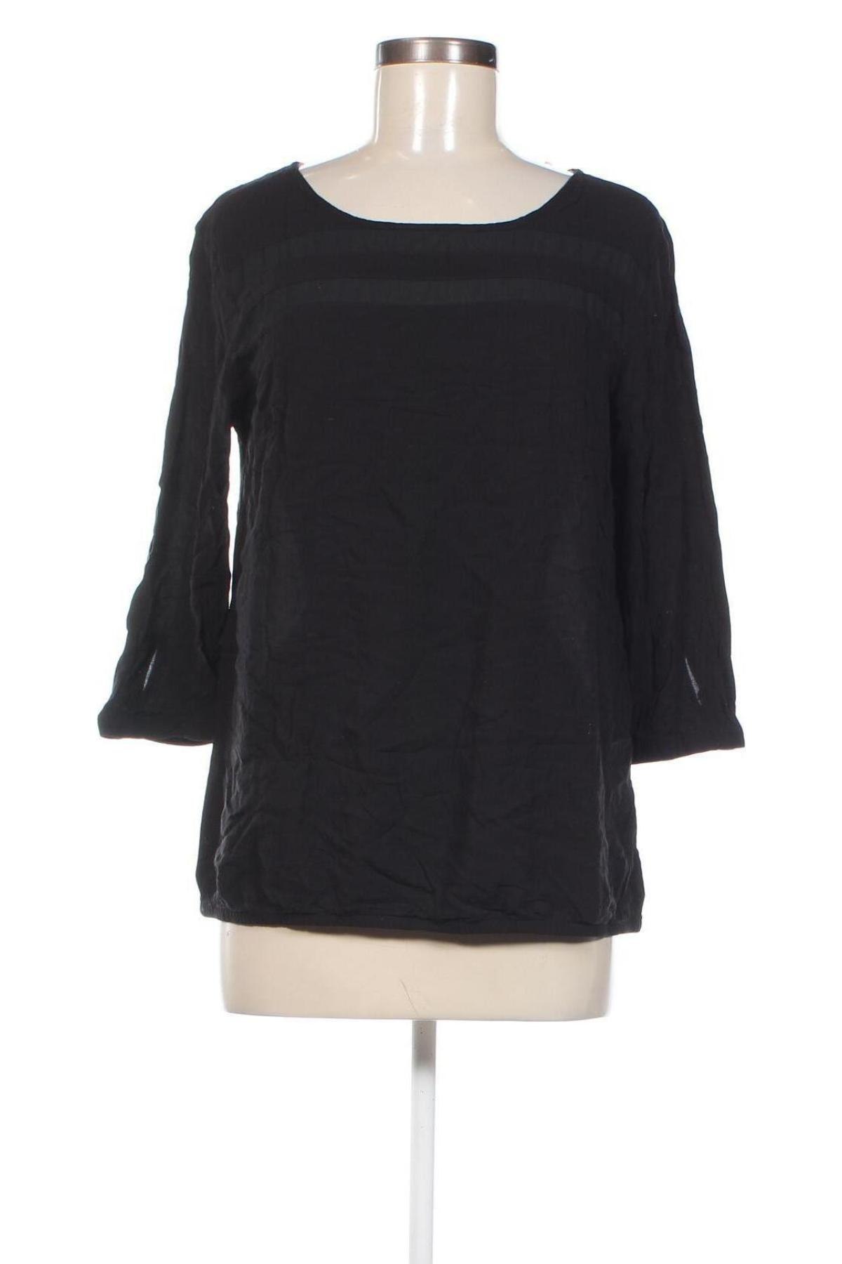 Дамска блуза S.Oliver, Размер M, Цвят Черен, Цена 4,32 лв.